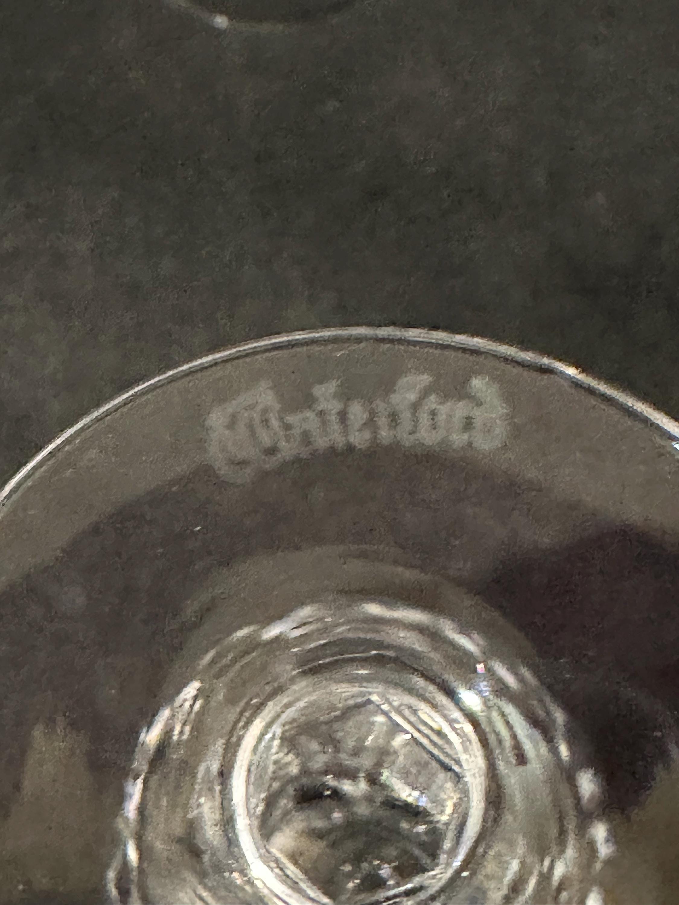 2 Waterford Crystal Kildare Cordial Glasses