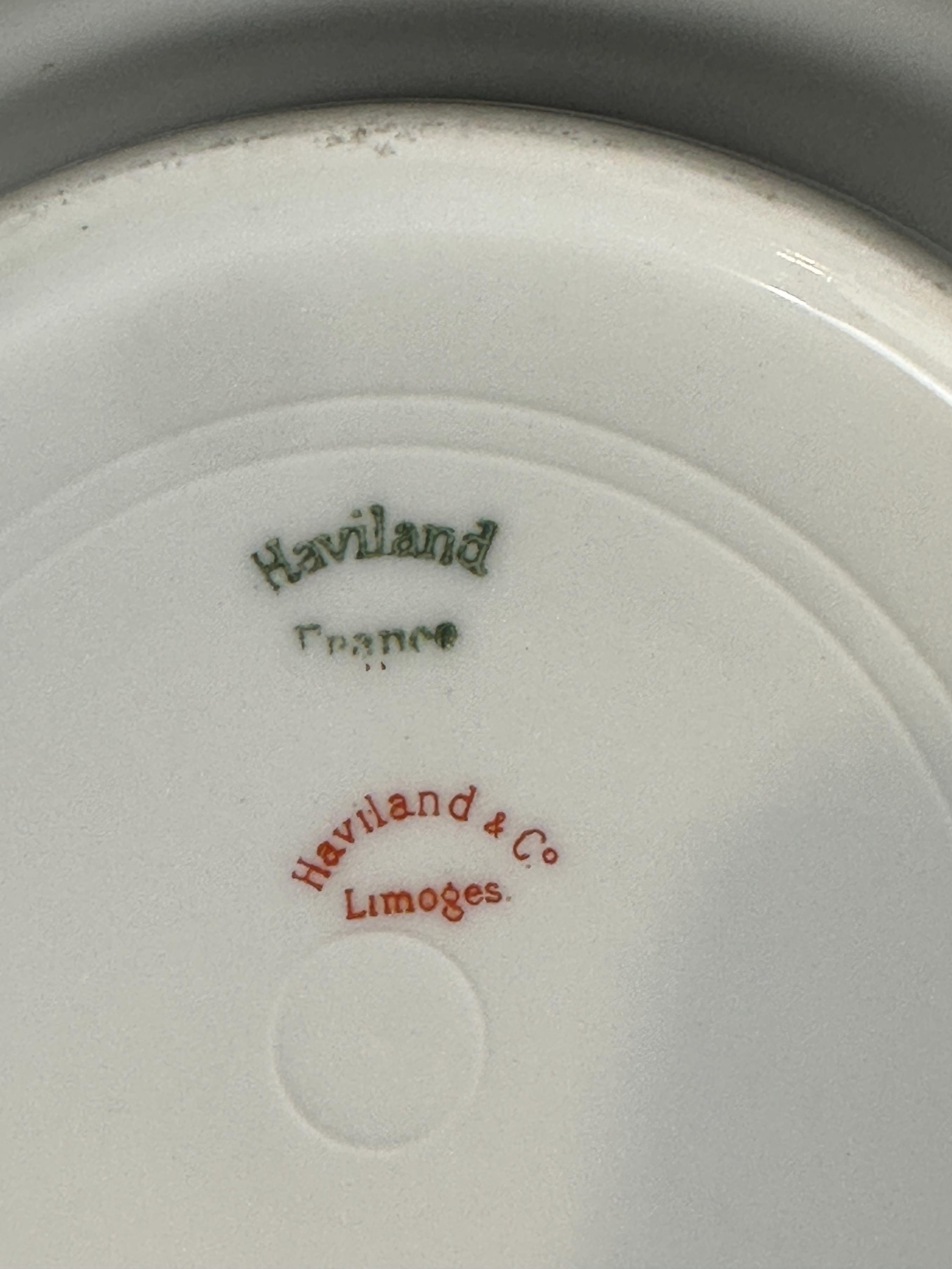 10 Haviland Clover Leaf Salad Plates