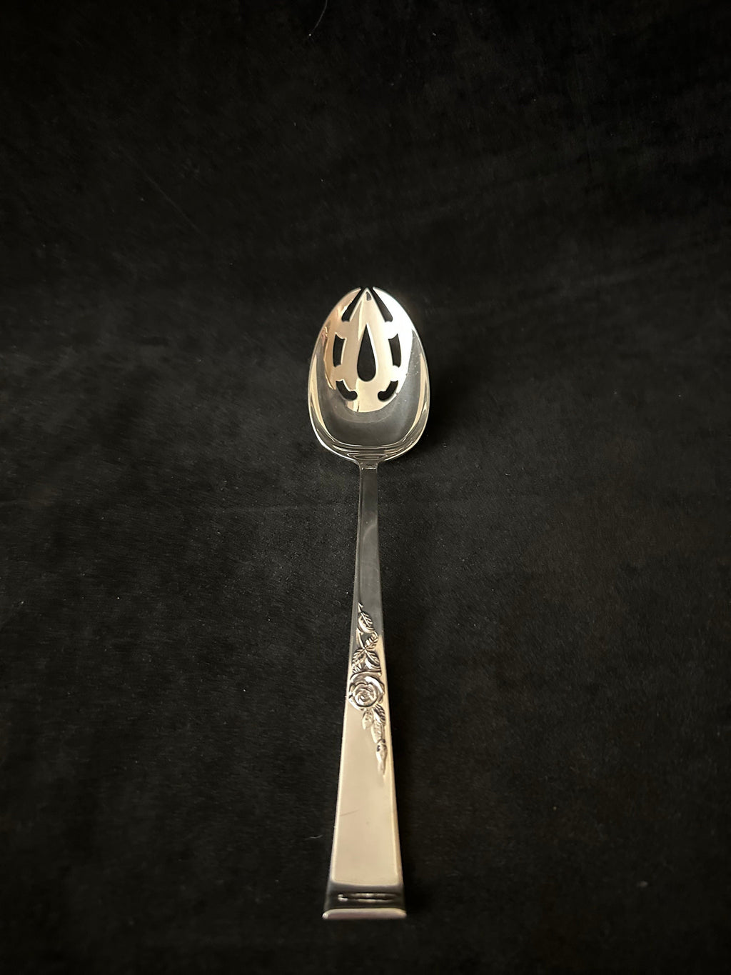 Reed and Barton Classic Rose Serving Spoon