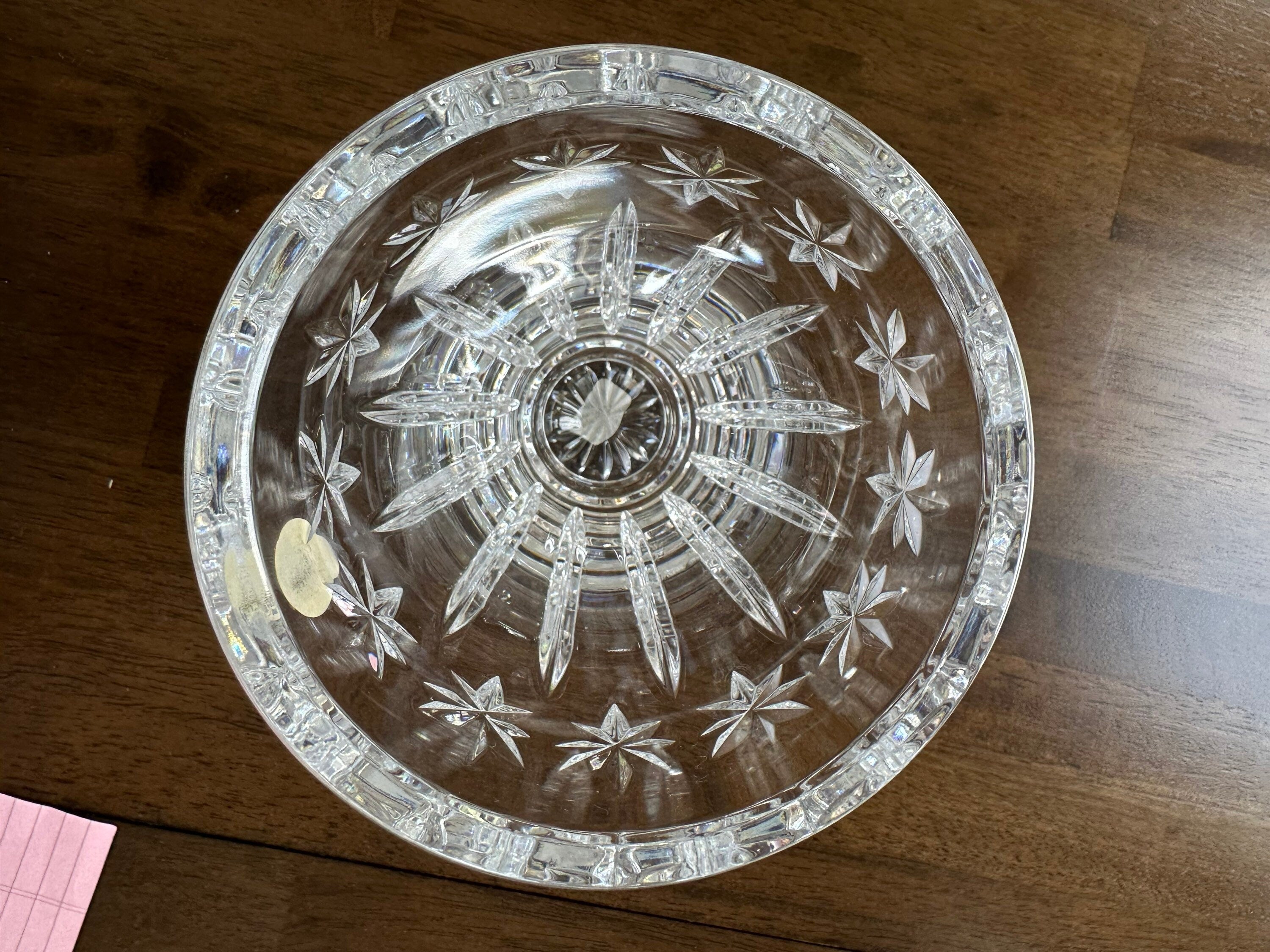 Waterford Crystal Betsy Ross Vase 8” vase