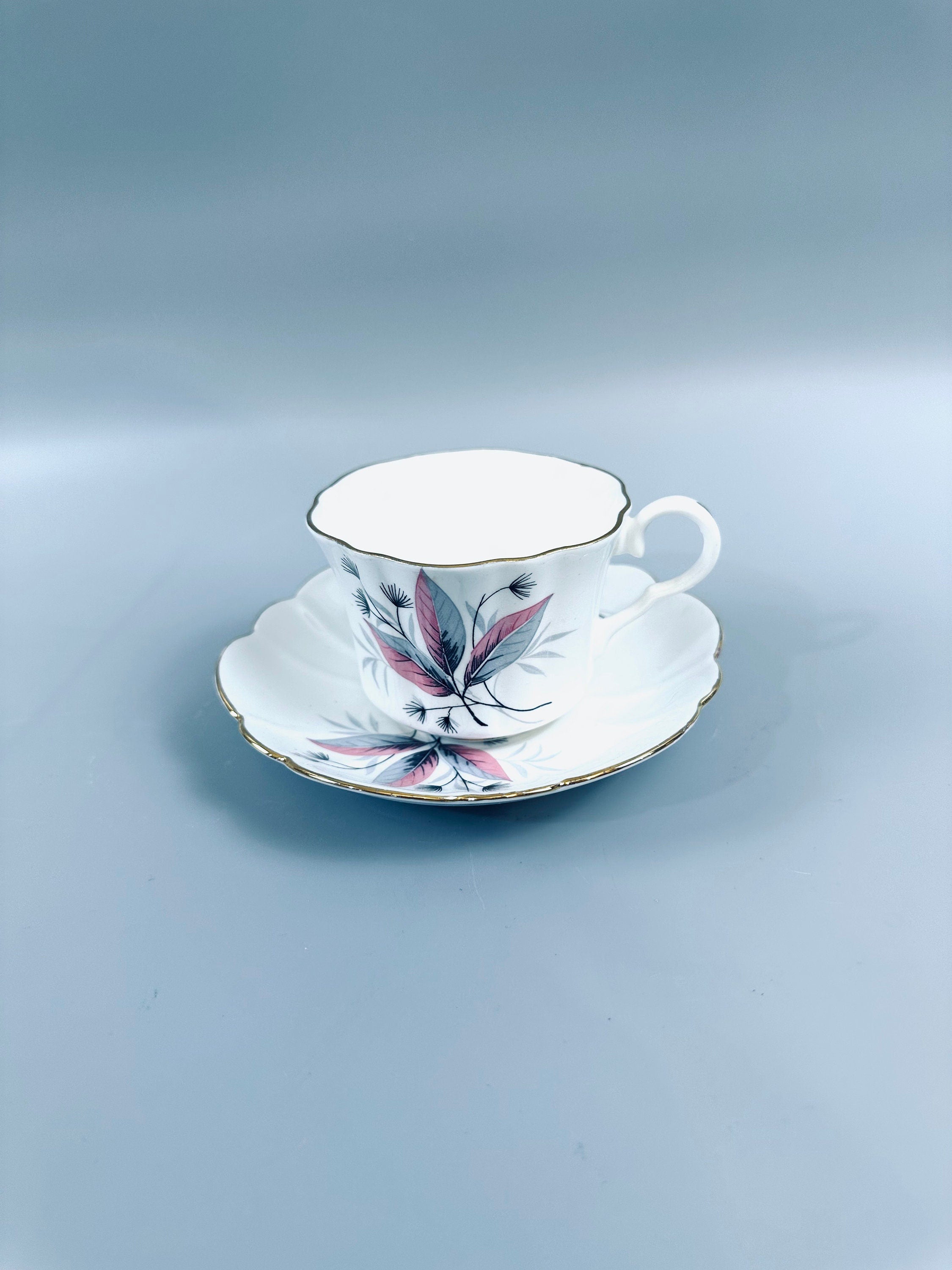 Vintage English Castle Bone China Teacup