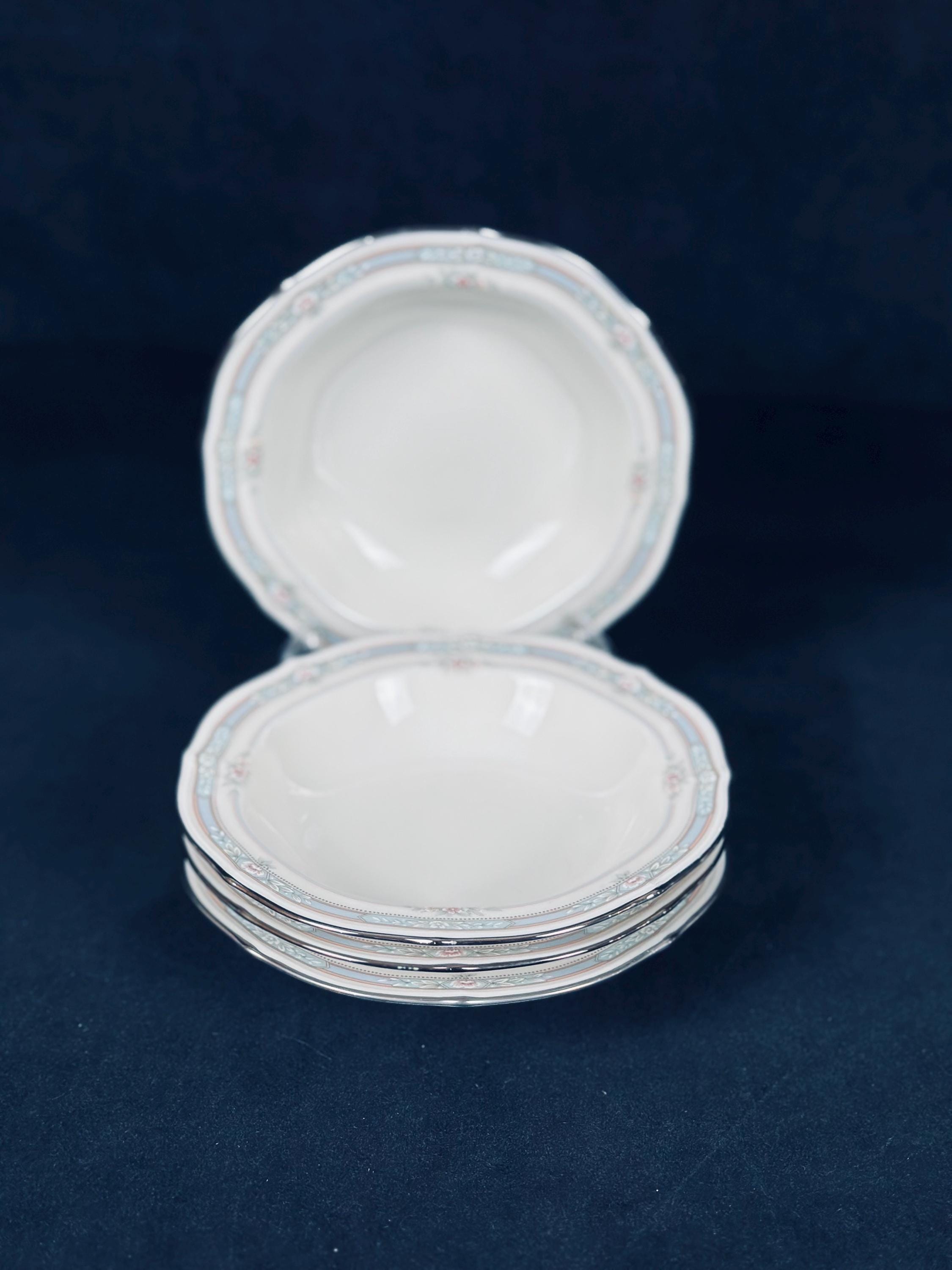 4 Noritake Rothschild Fruit Bowls