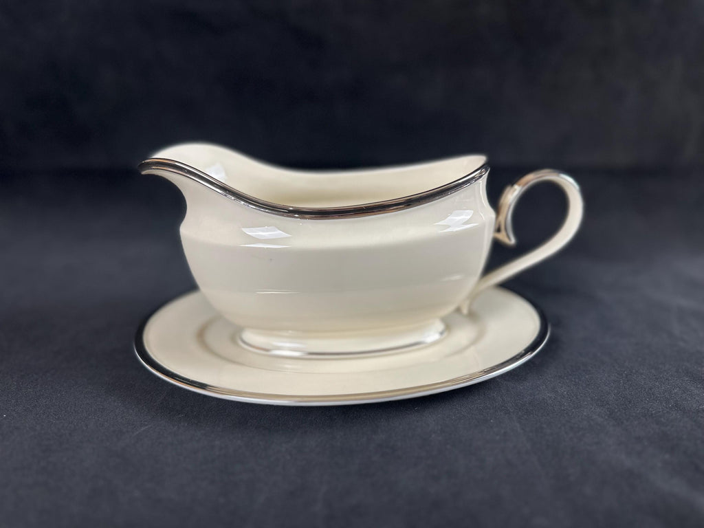 Lenox Solitaire Gravy Boat and Underplate