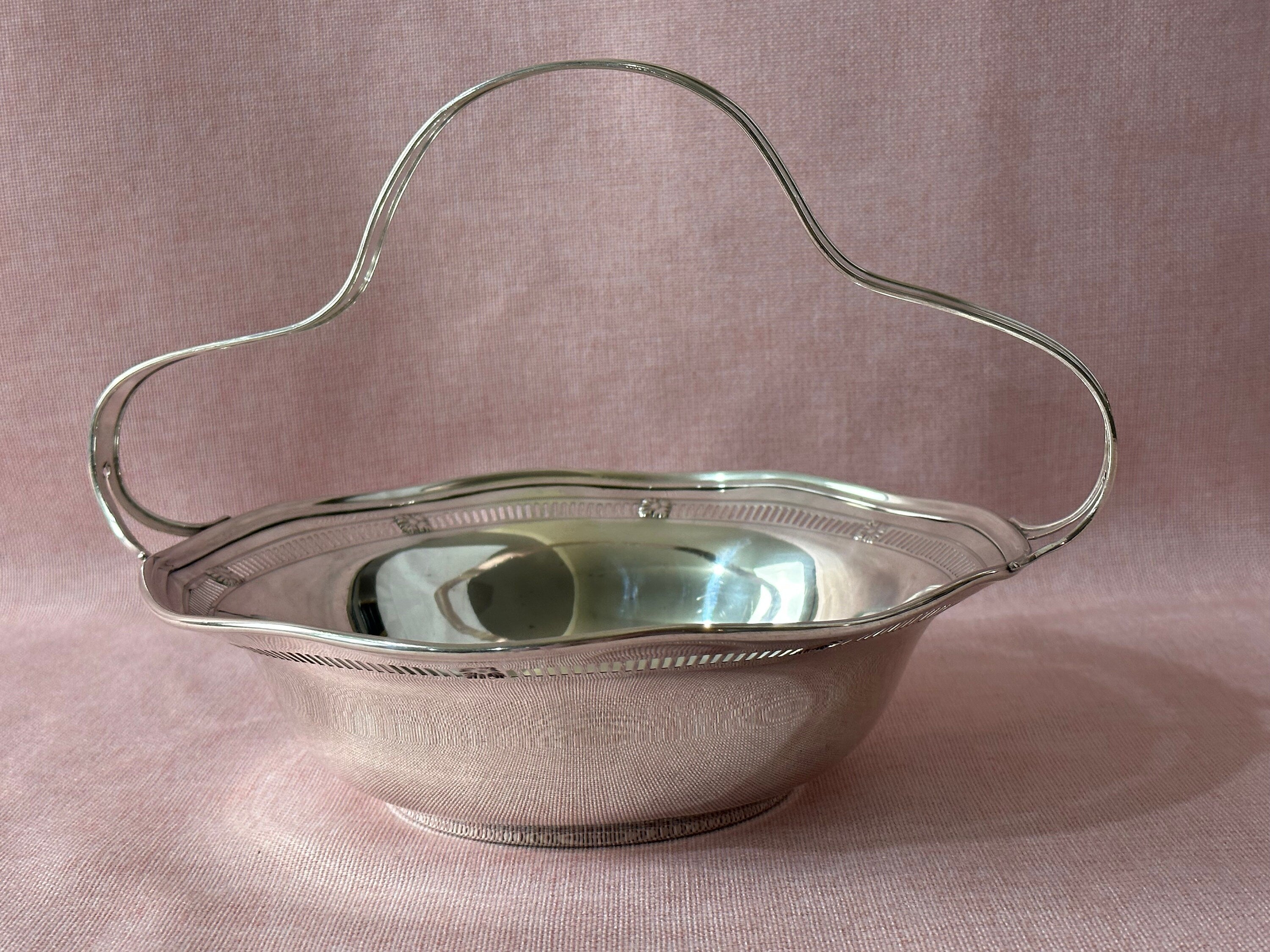 Sterling Silver Bride’s Basket