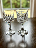 2 Kosta Boda Prince Crystal Water Goblets