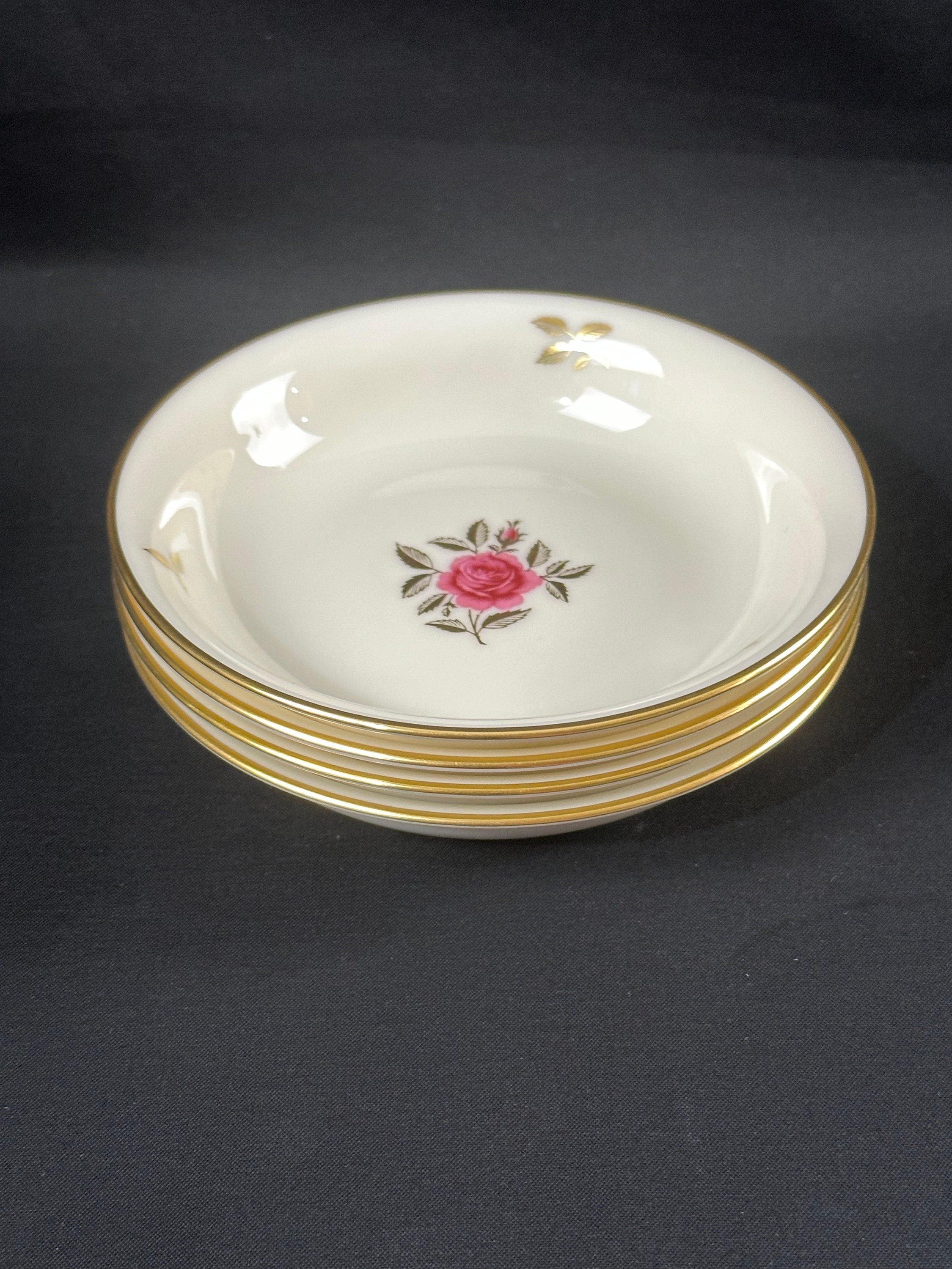 4 Lenox Rhodora Fruit Bowls