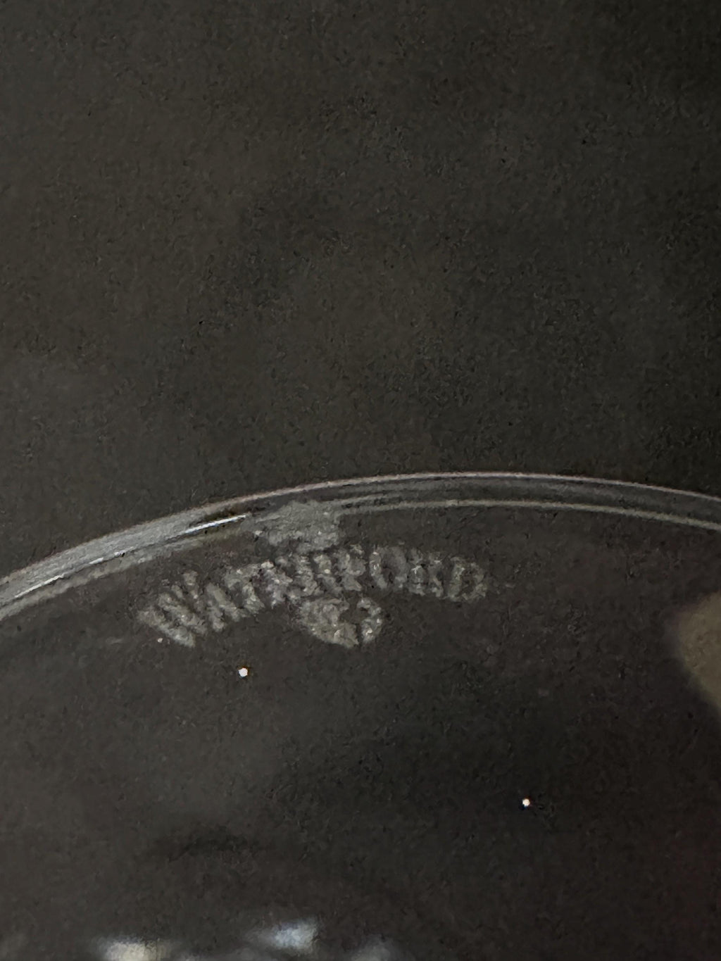 Waterford Millennium Toasting Flutes Engraved for “Brian”