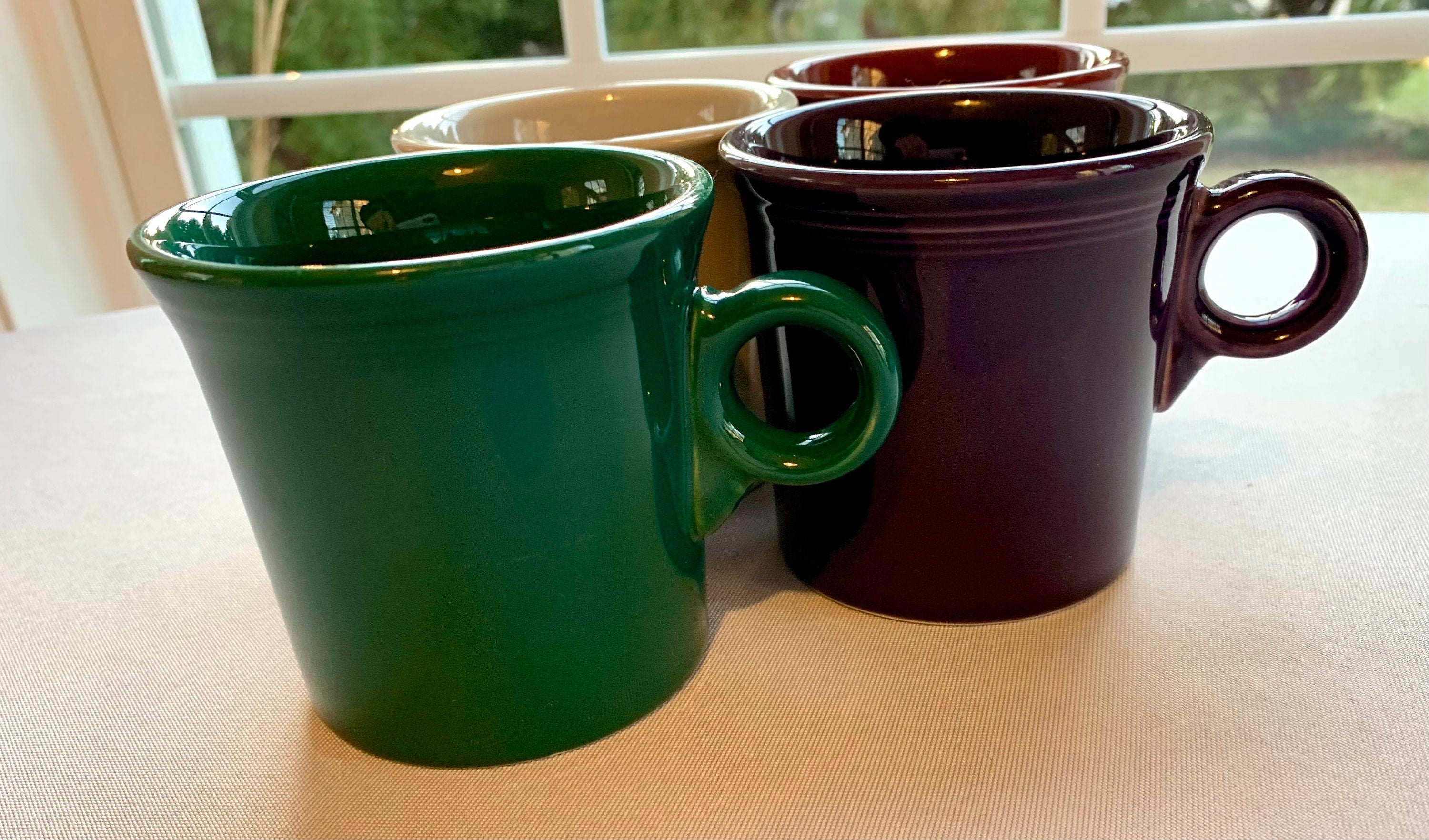 4 Fiesta Coffee Mugs