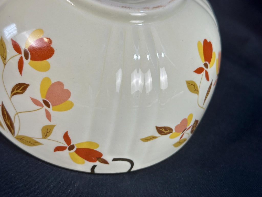 Hall Pottery Autumn Leaf Mixing Bowl