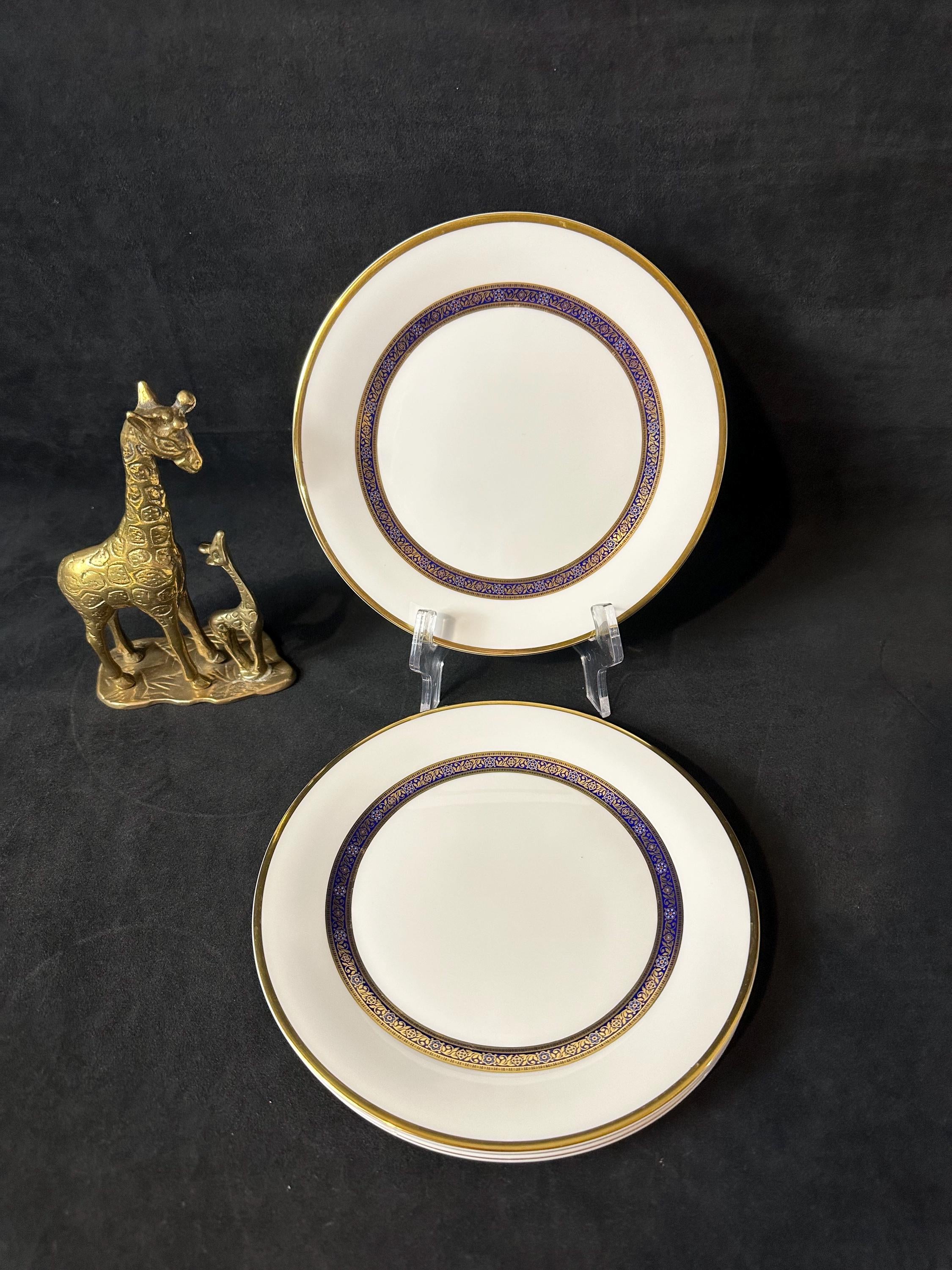 4 Royal Doulton Harlow Salad plates