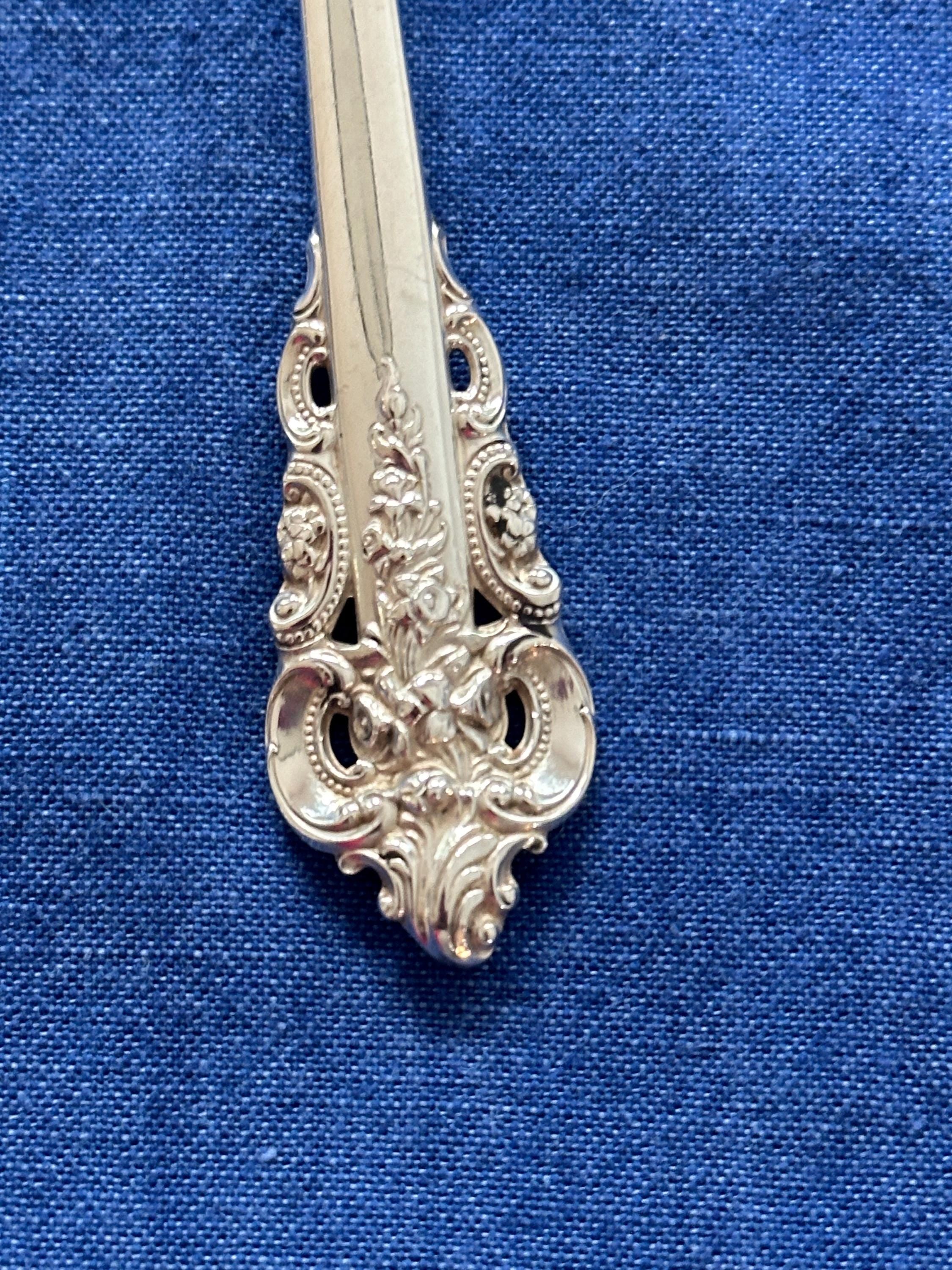 Wallace Grande Baroque Sterling Serving Fork