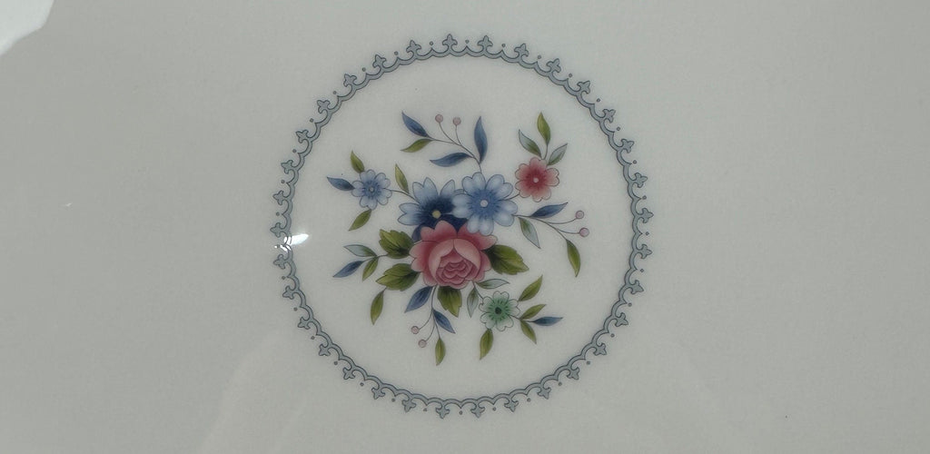 14” Wedgwood Platter in the Rosedale Pattern