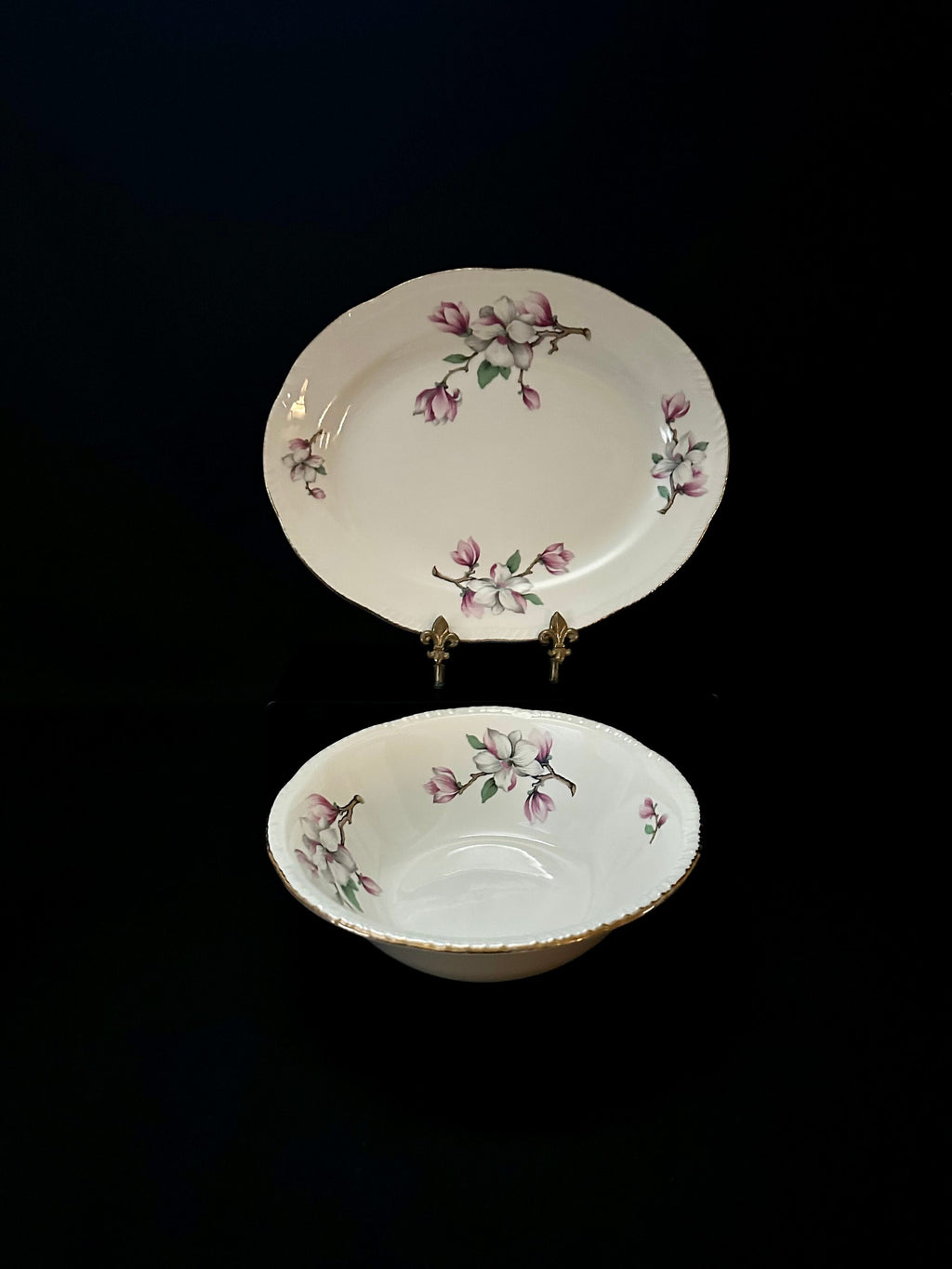 Homer Laughlin Liberty Dogwood Hostess Set