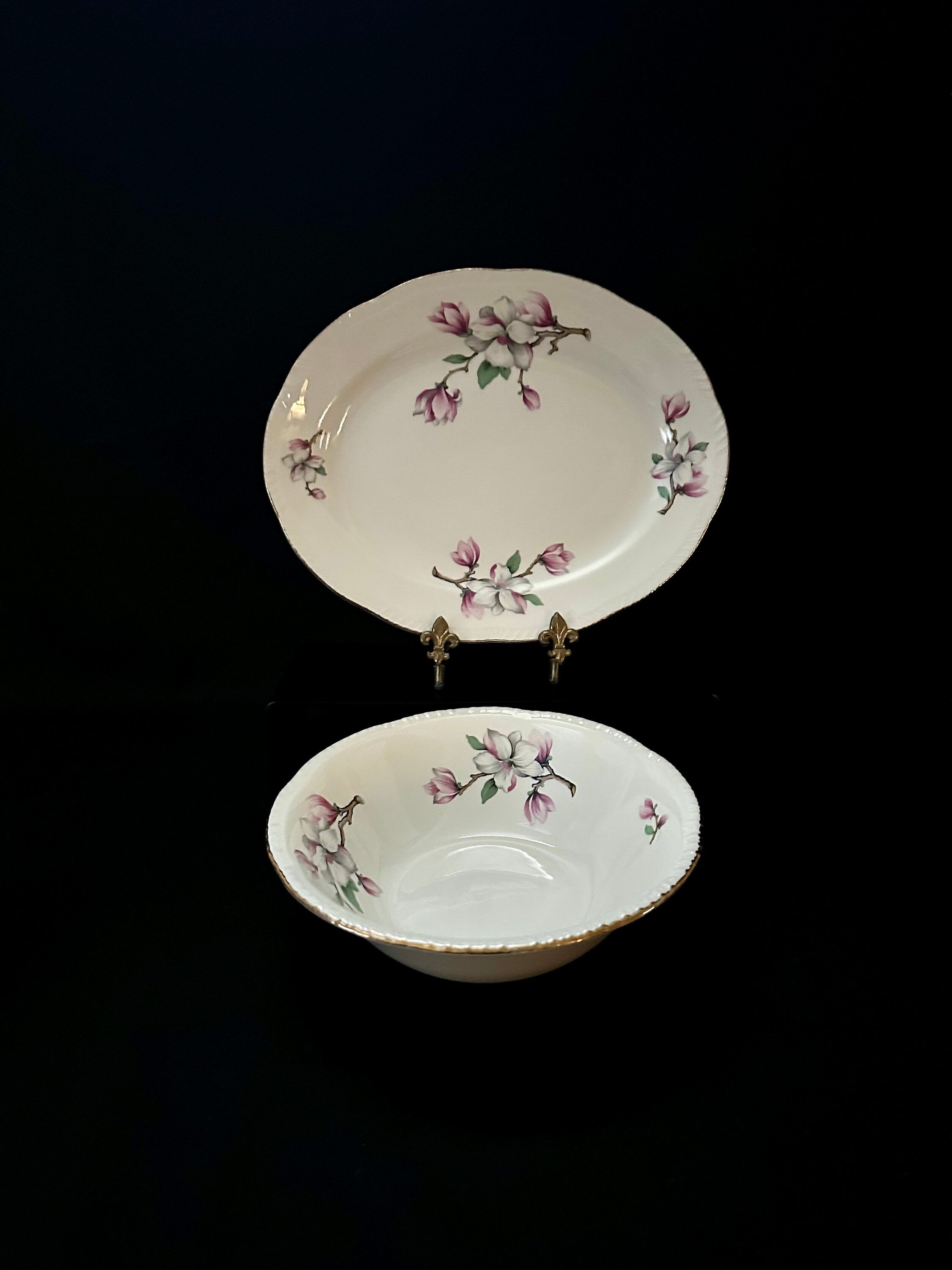 Homer Laughlin Liberty Dogwood Hostess Set