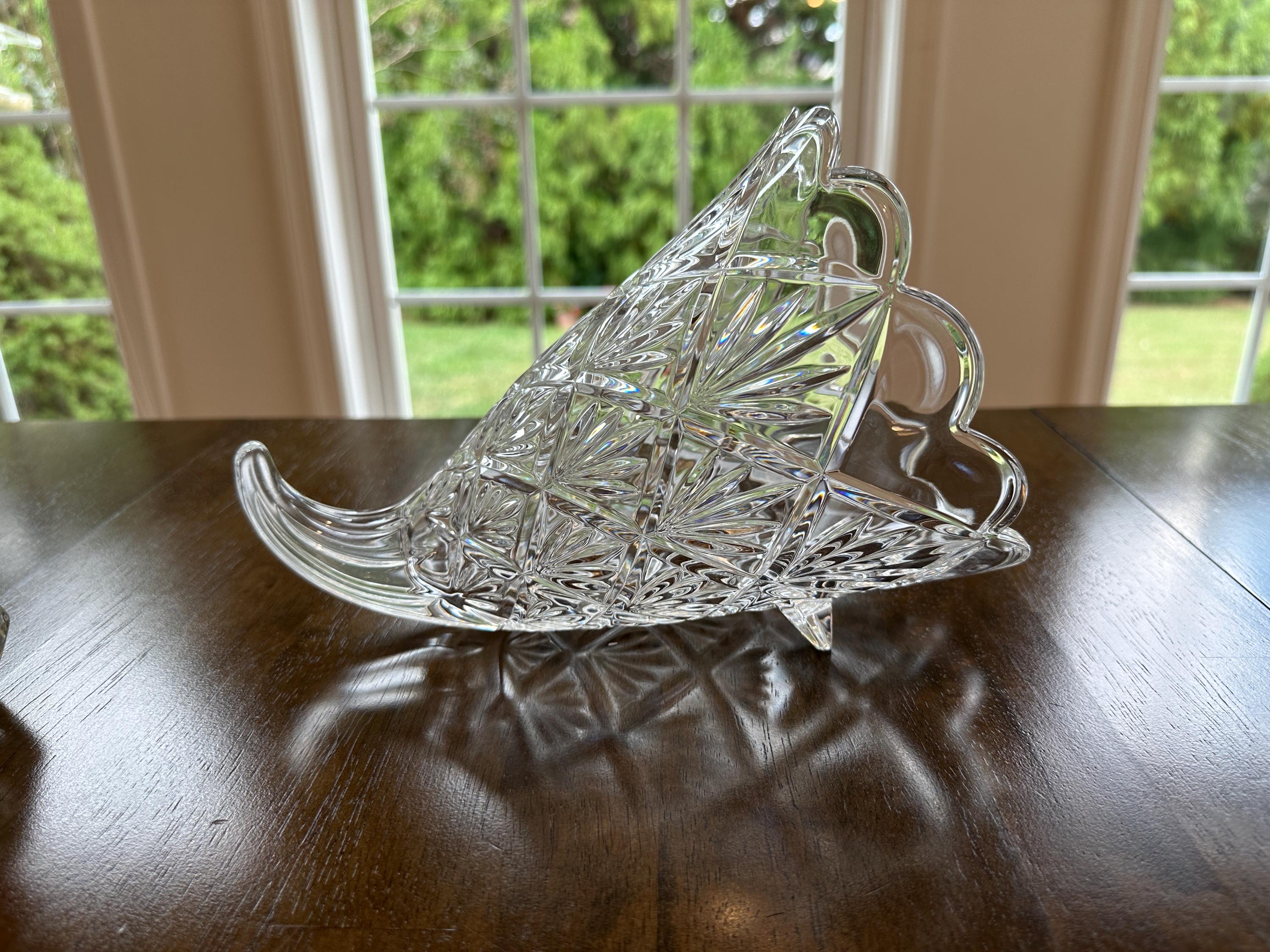 Waterford Crystal Cornecopia Centerpiece