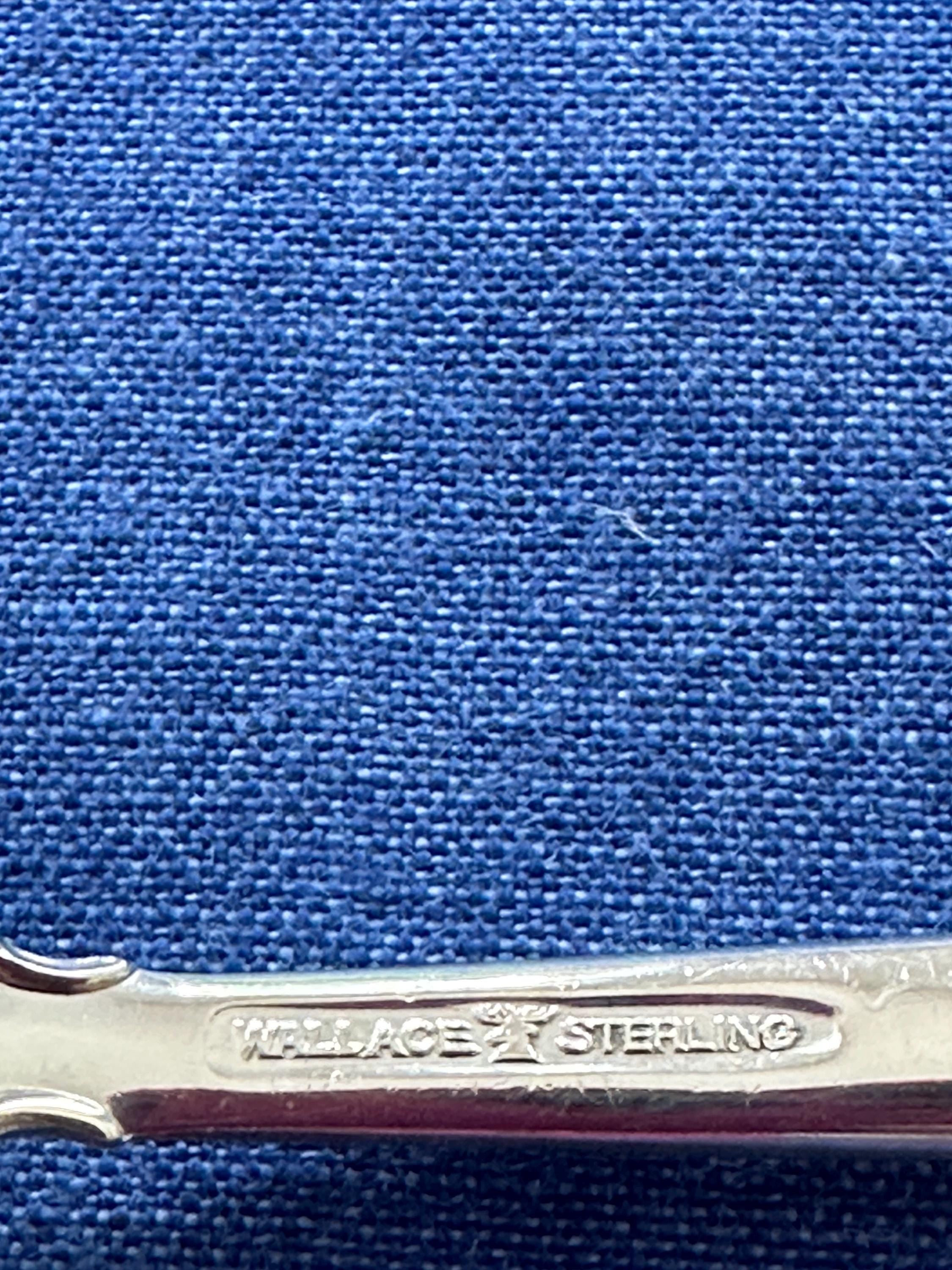 Wallace Grande Baroque Jelly Server Sterling