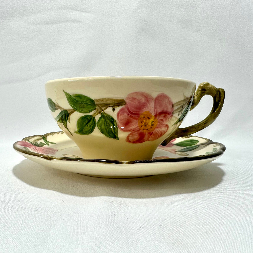 4 Franciscan Desert Rose Teacups