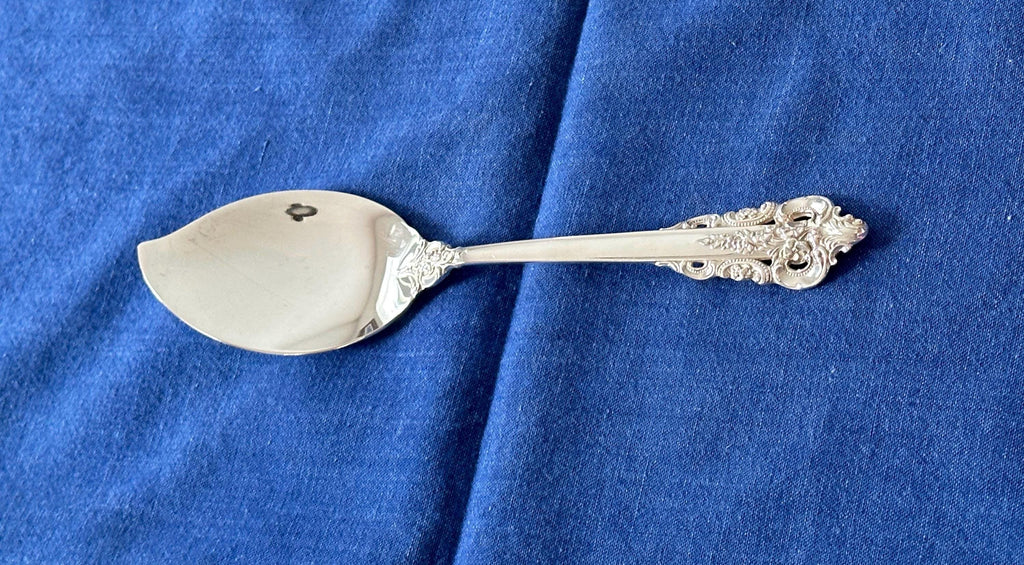 Wallace Grande Baroque Jelly Server Sterling