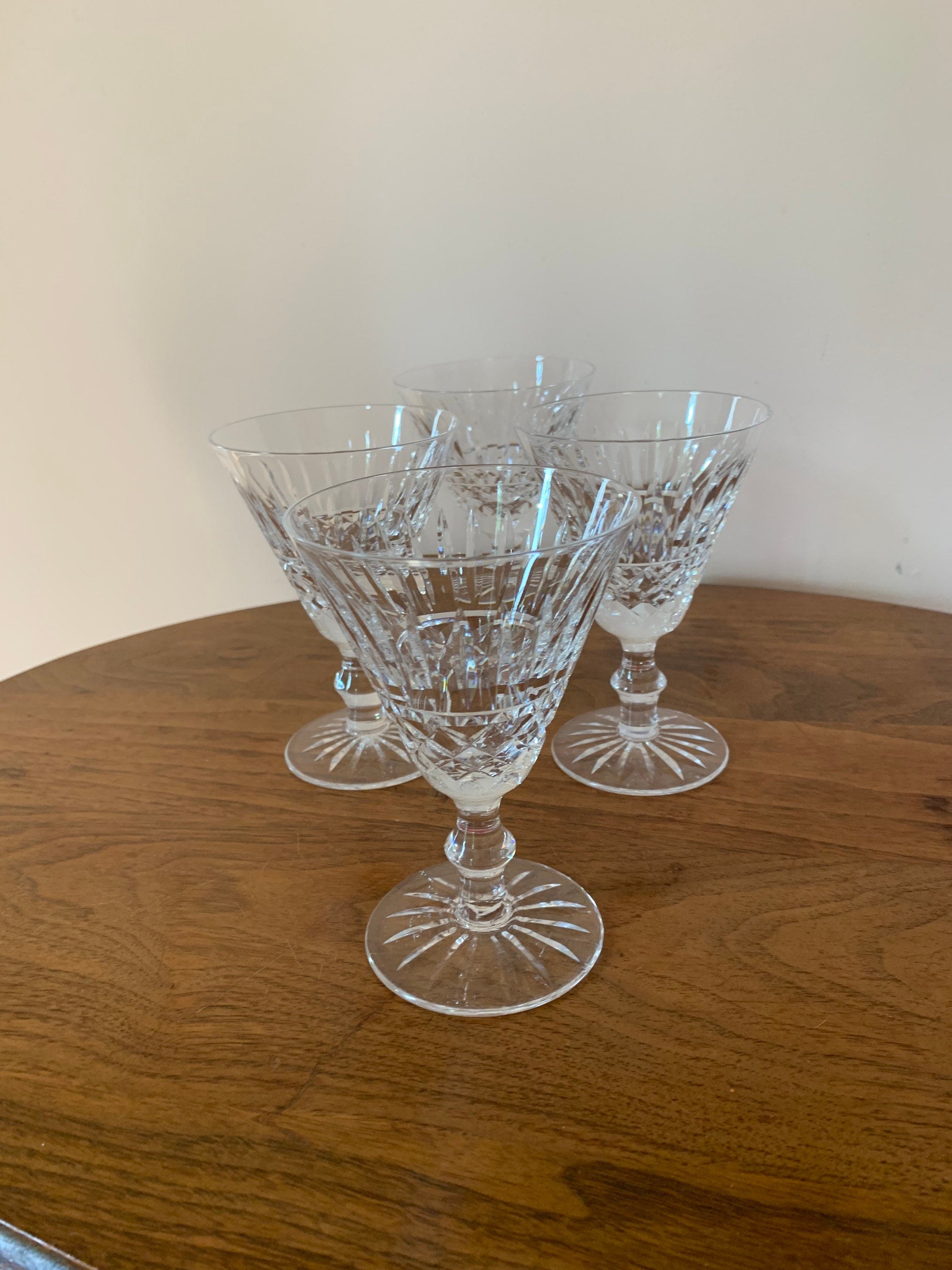 4 Waterford Tramore Wine Glasses