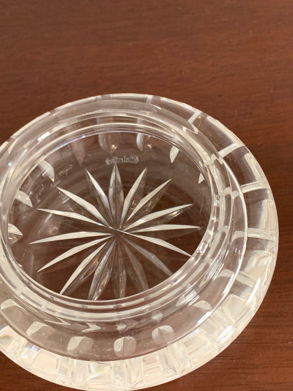 Waterford Crystal Bell and Base Commemorating Cunard Shipping 150 year Anniversary