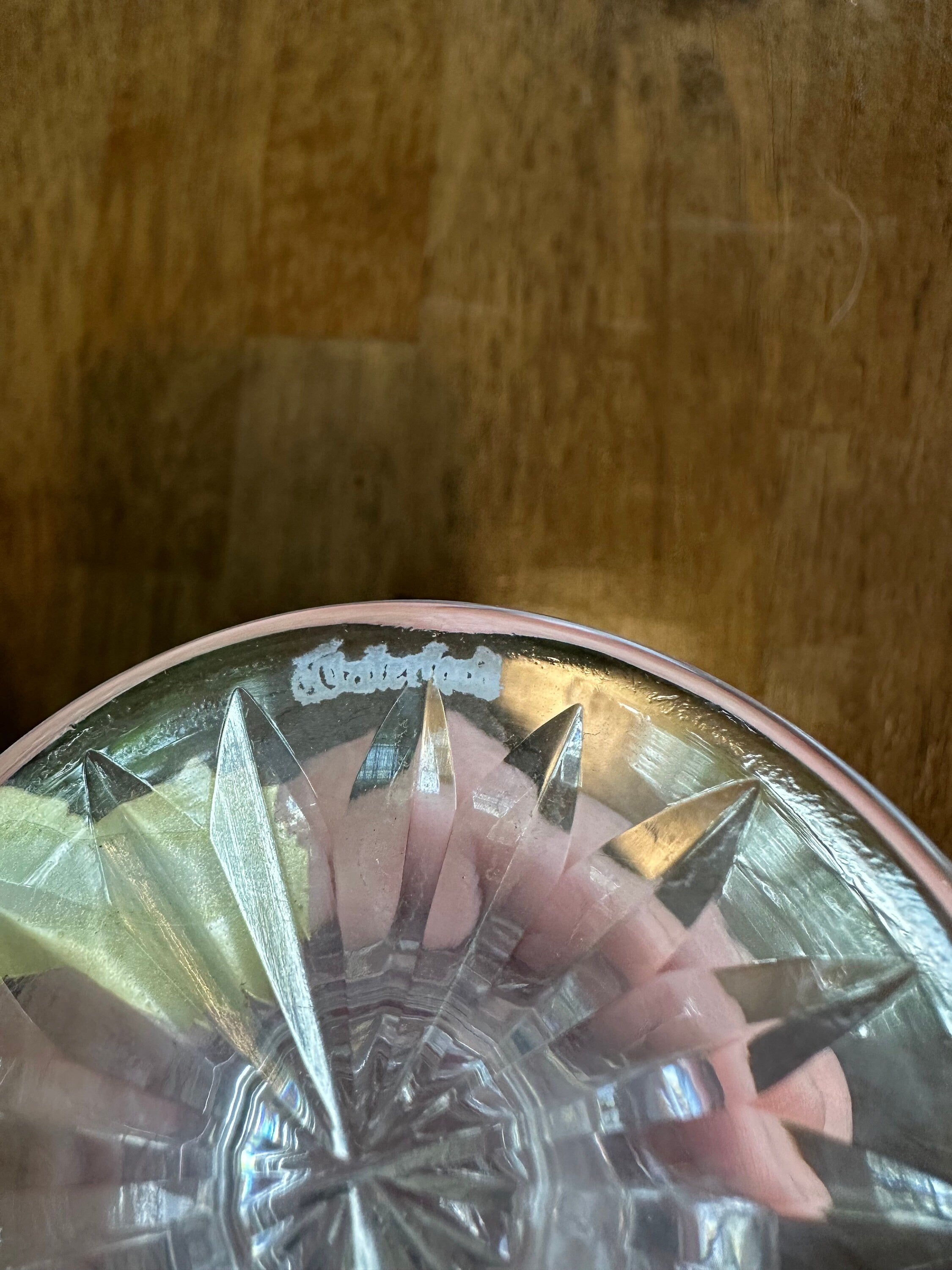 Waterford Lismore Tall Crystal Shakers