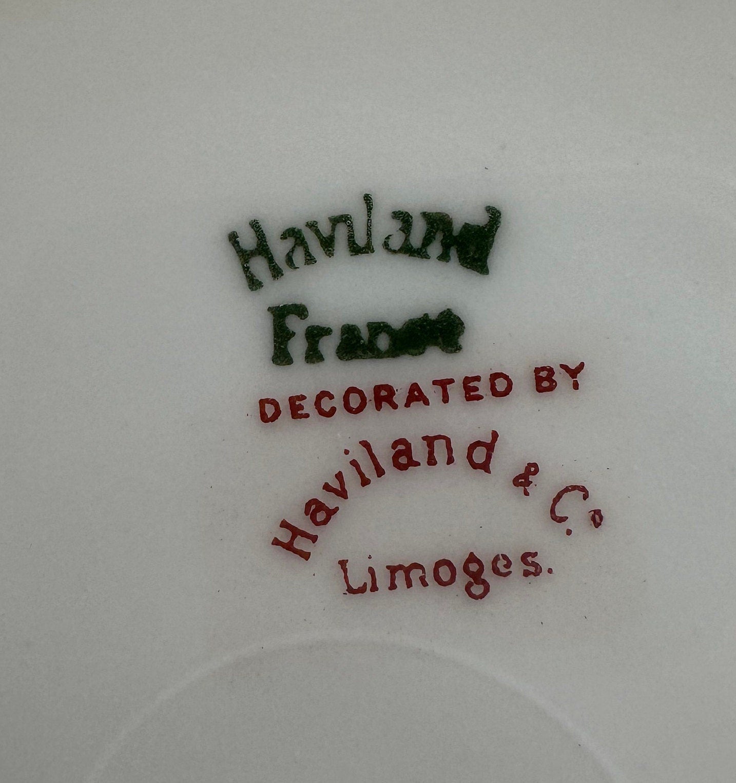 4 Haviland Limoges Yale Soup Bowls