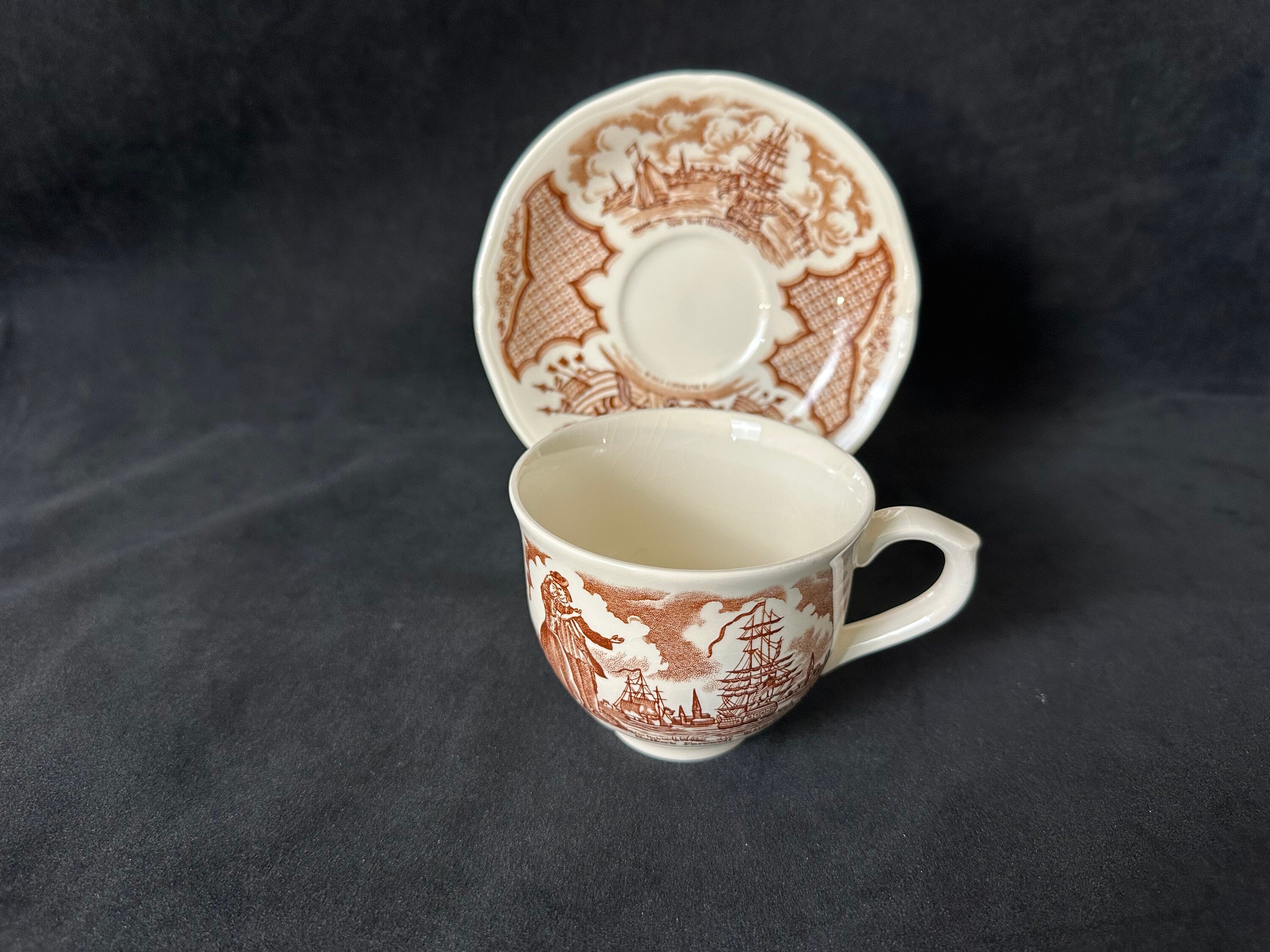 2 Fairwinds Teacups and Saucers