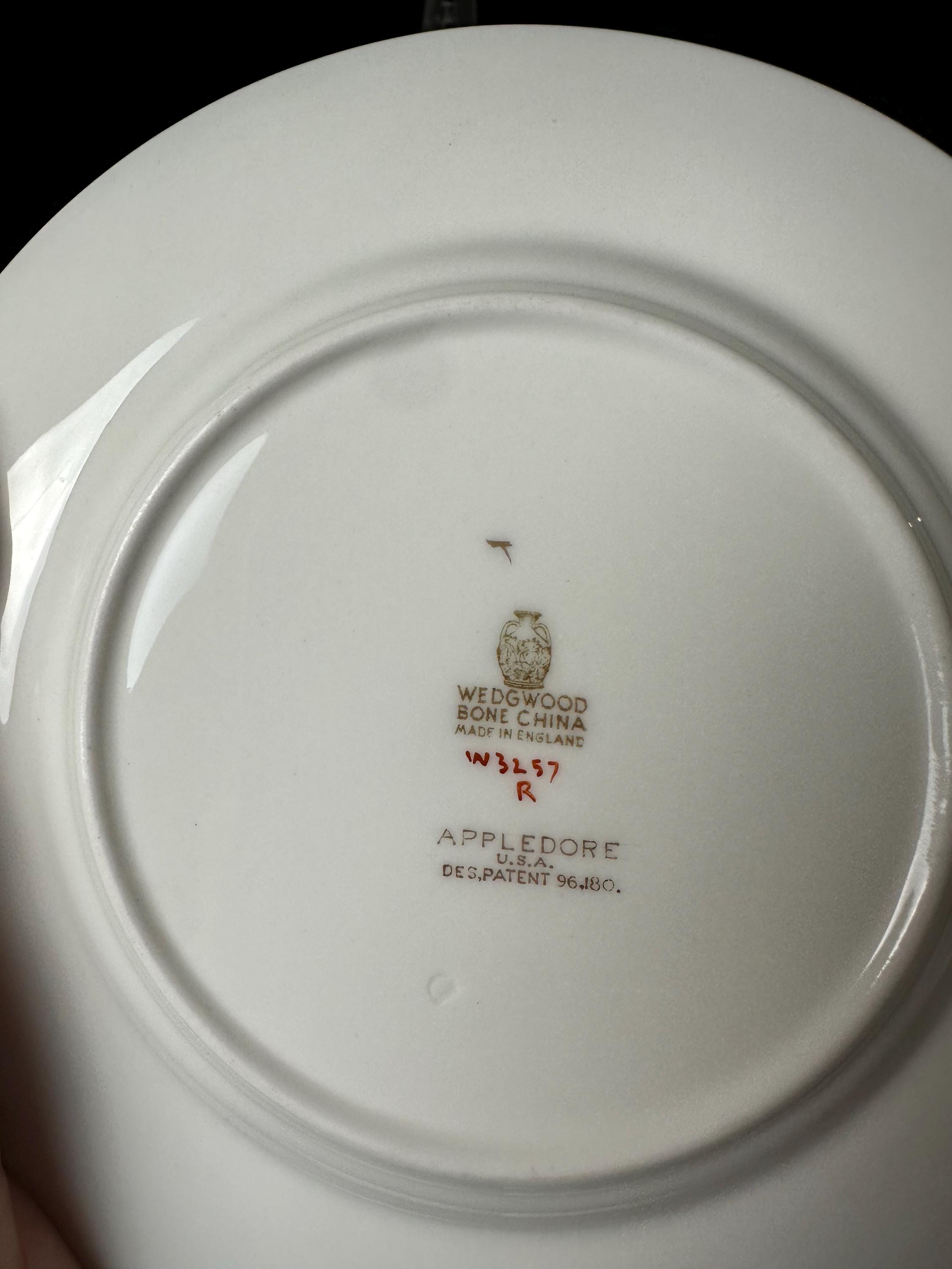 6 Wedgwood Appledore Salad Plates