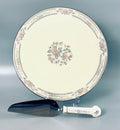 Lenox Charleston Cake Plate and Knife