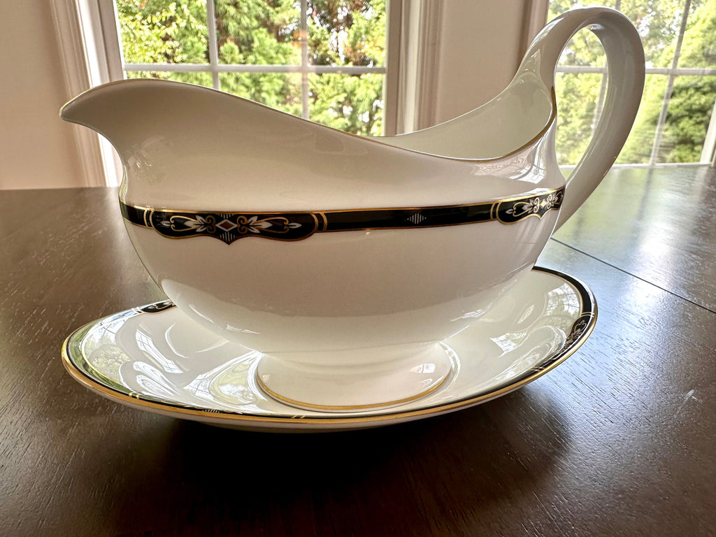 Wedgwood Preston Gravy Boat and Underplate
