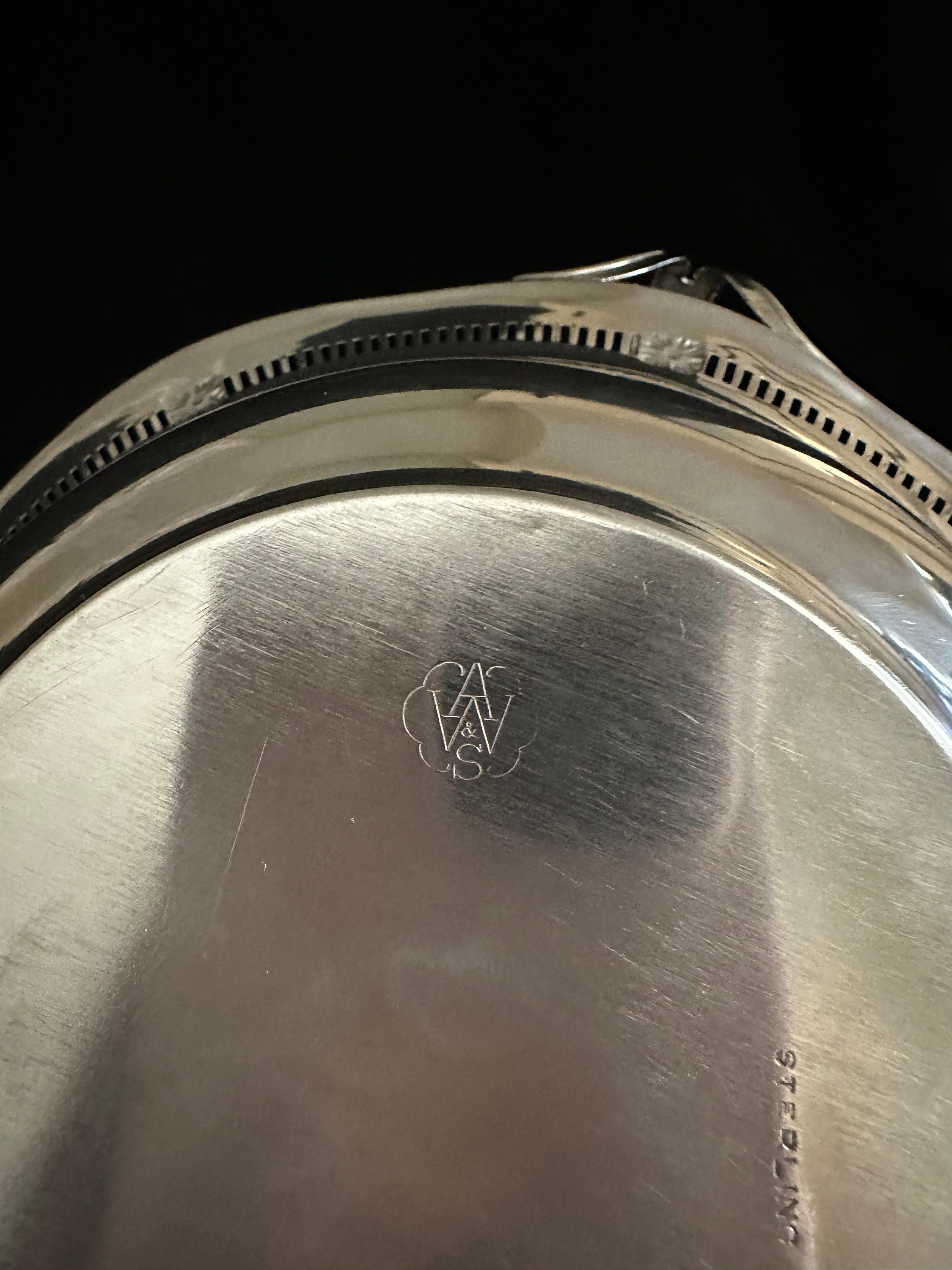 Sterling Silver Bride’s Basket