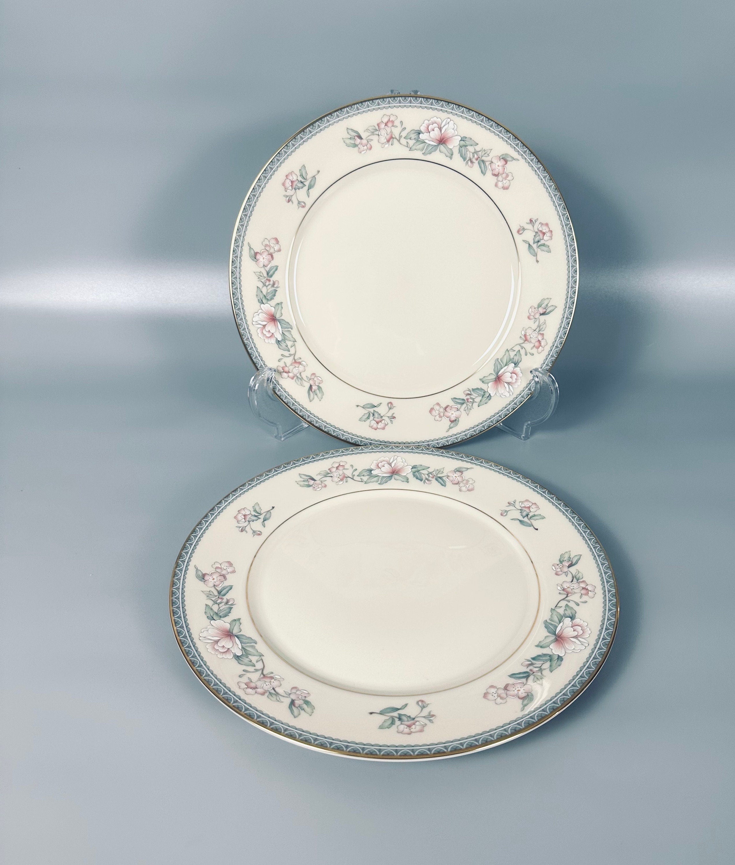 2 Lenox Serenade Dinner Plates