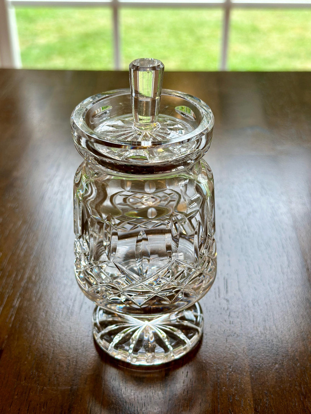 Waterford Jam Jelly Honey Crystal Jar