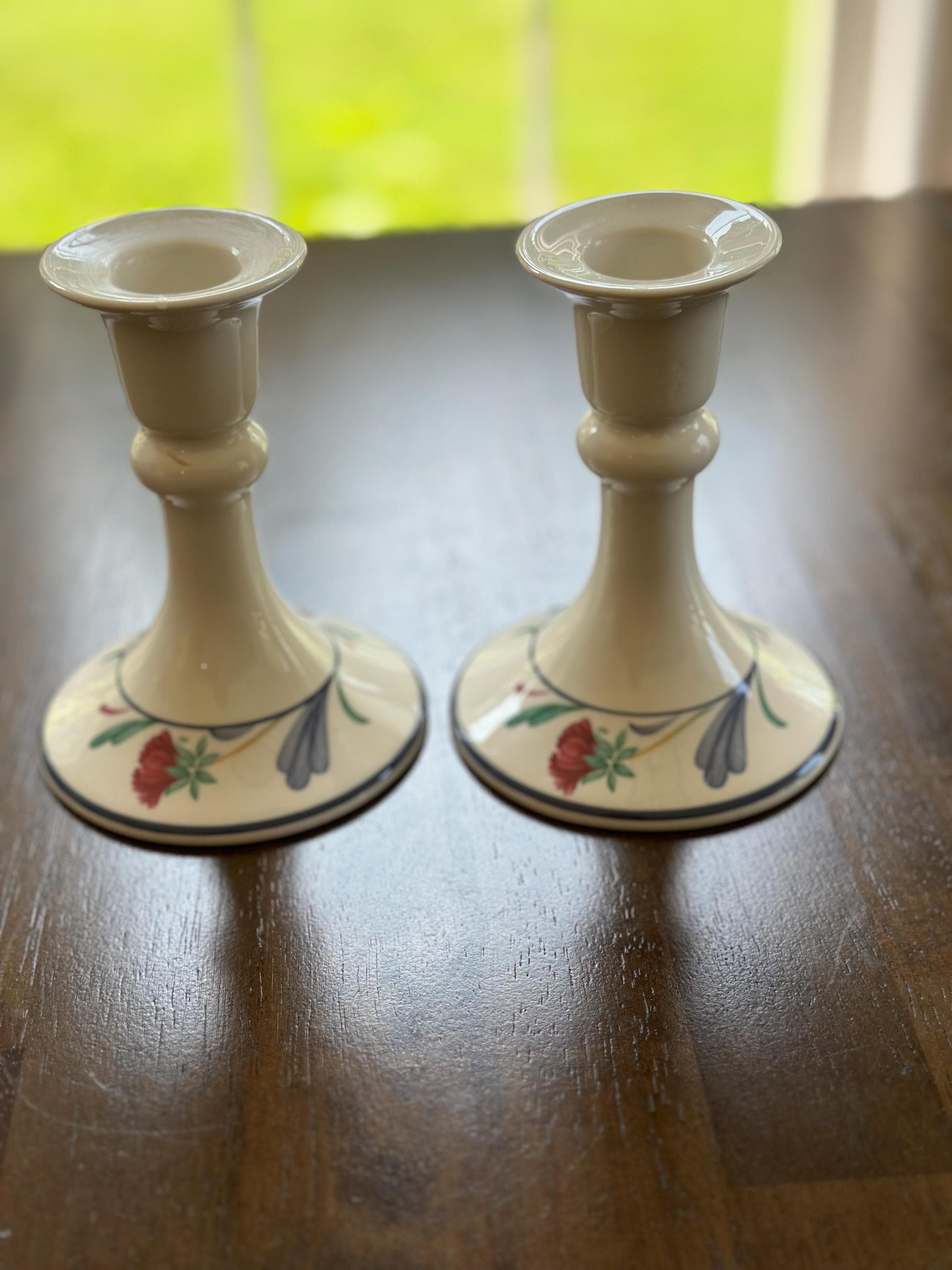 Lenox Poppies on Blue Hostess Set