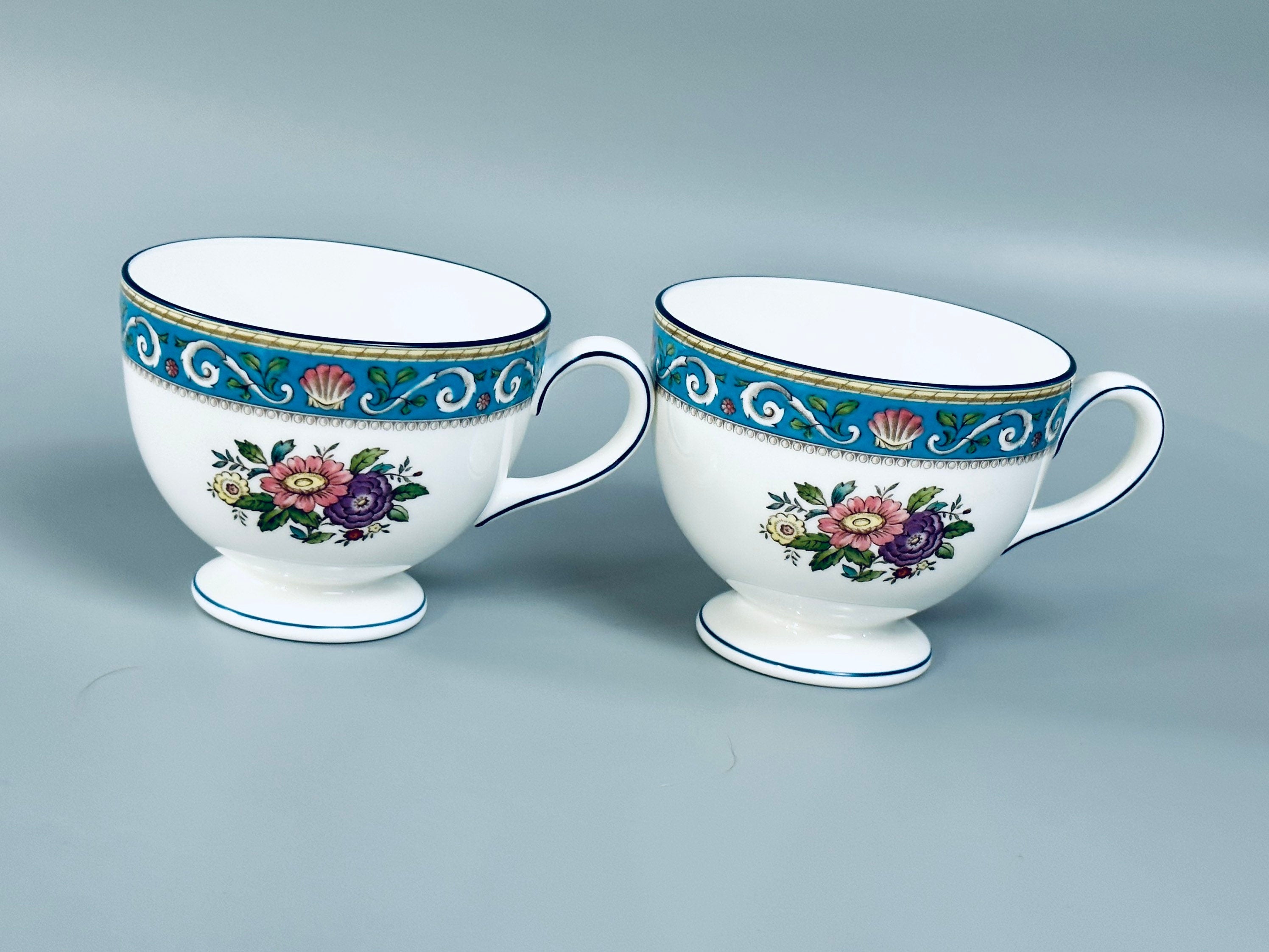 2 Runnymede Teacups by Wedgwood
