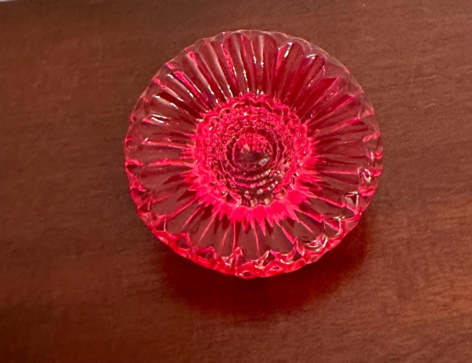 Pink Gerber Daisy Paperweight by Waterford Crystal