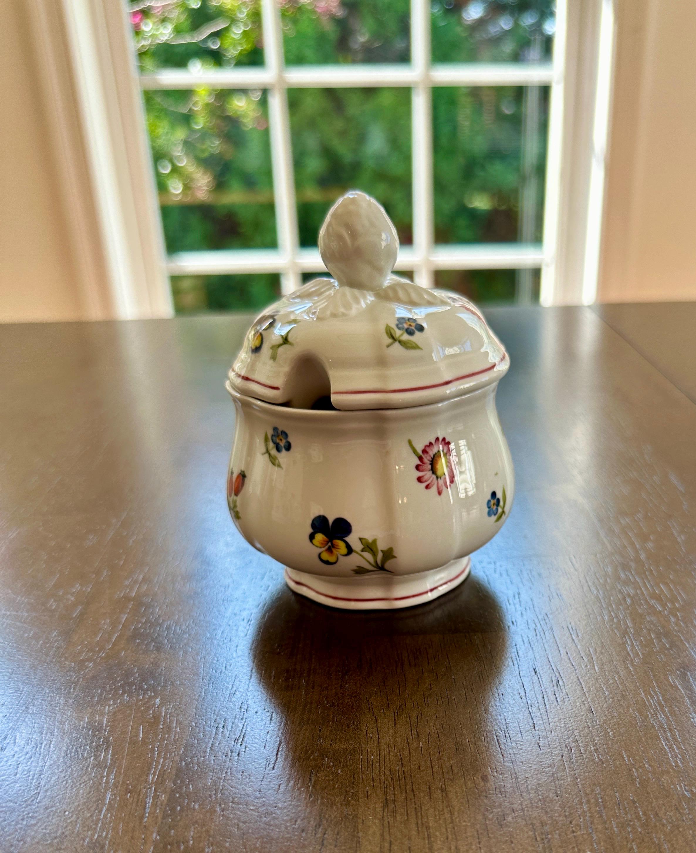 Villeroy and Boch Petite Fleur Sugar Bowl