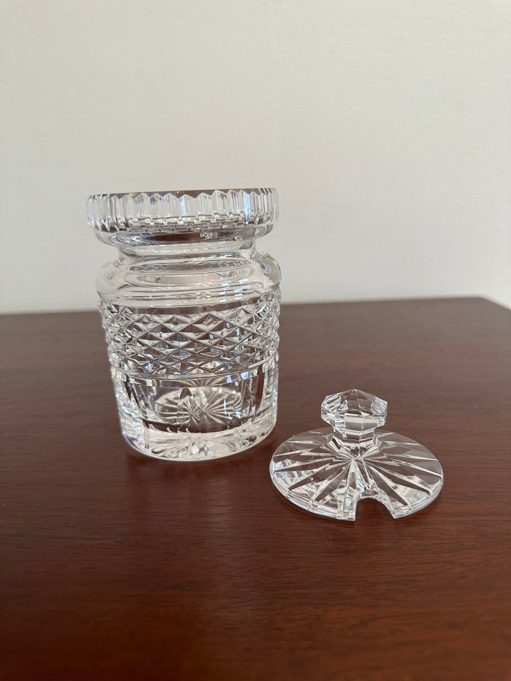 Waterford Alana Crystal Honey Jar Jelly Jam