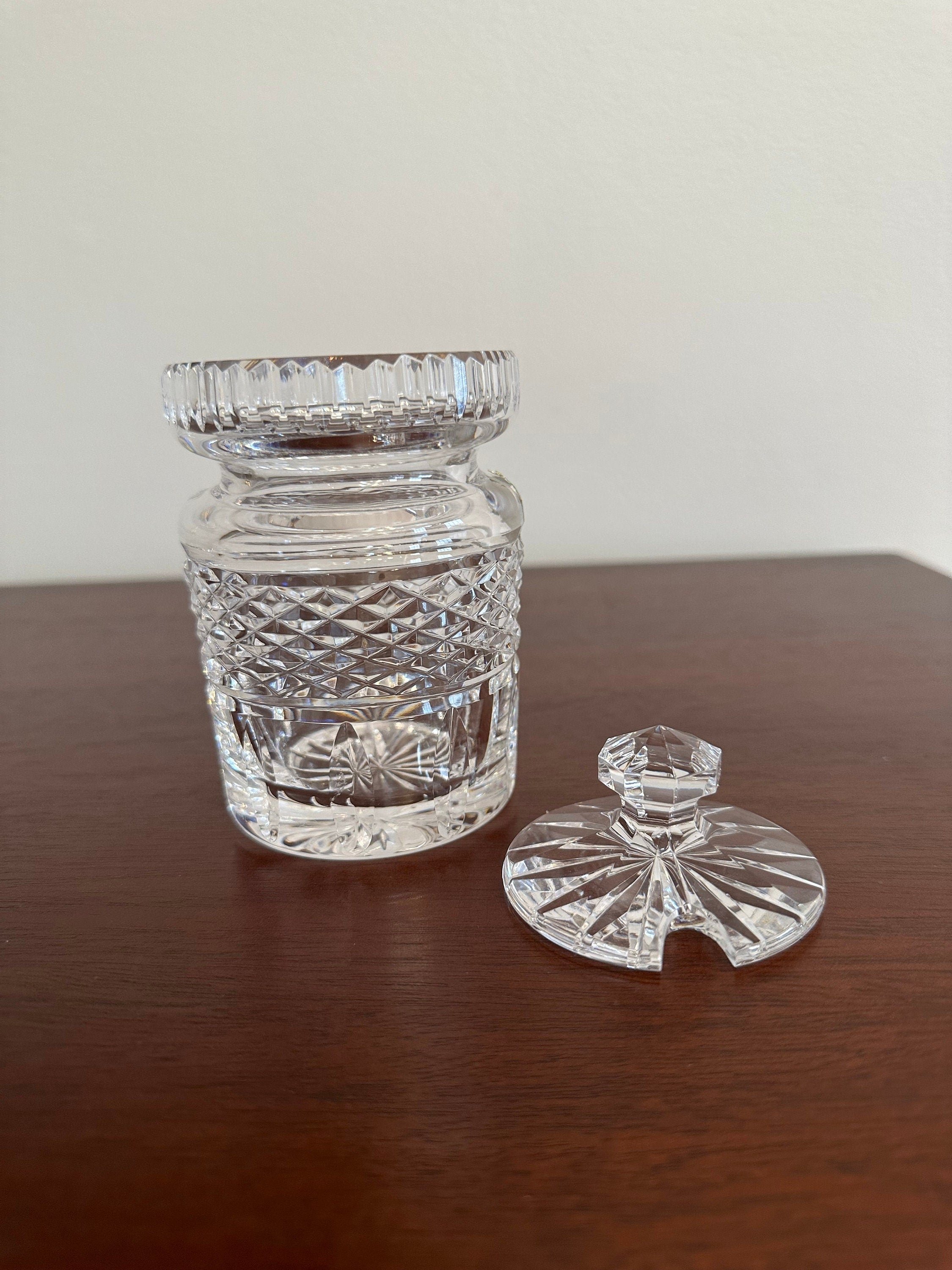 Waterford Alana Crystal Honey Jar Jelly Jam