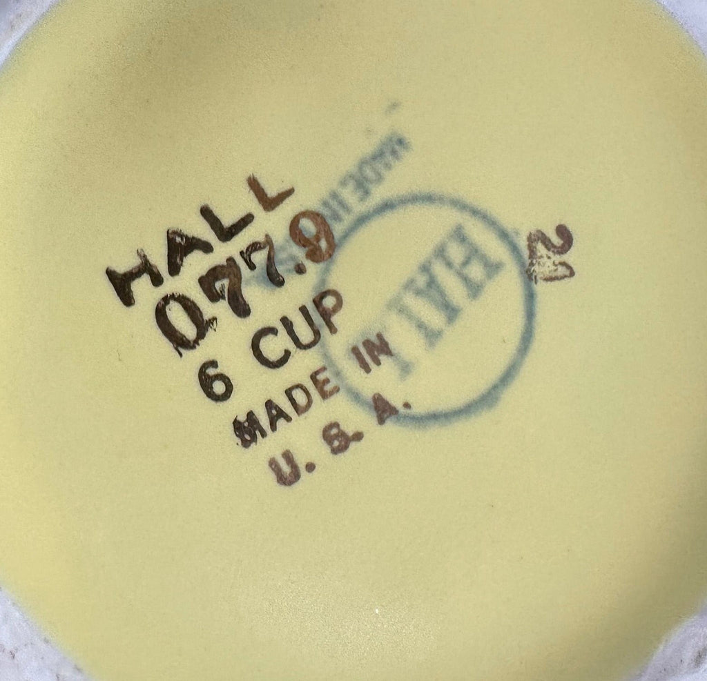 Hall Sundial Canary Yellow Teapot