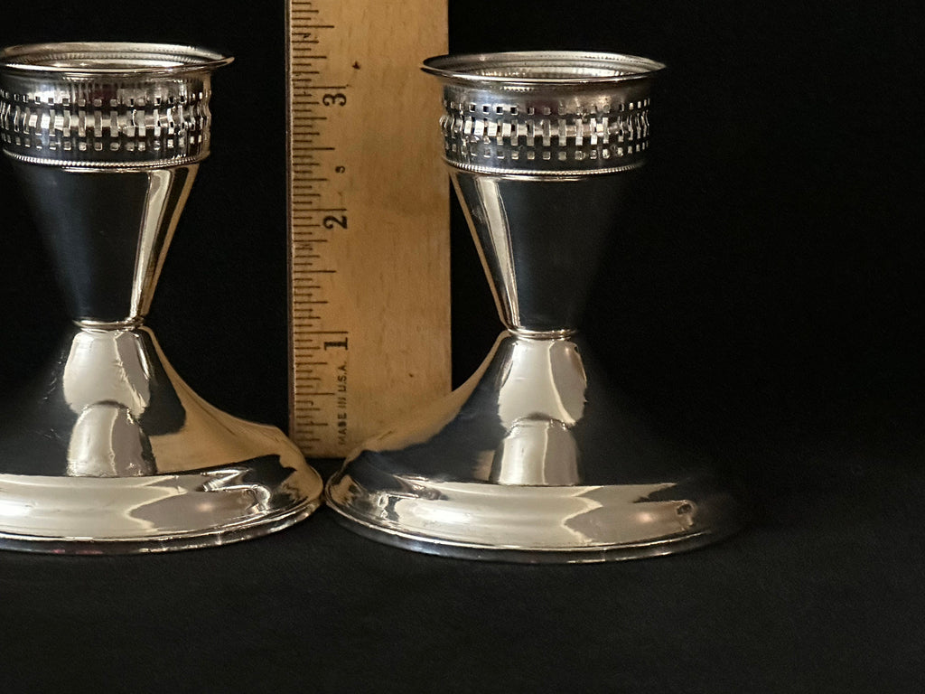 Vintage Duchin Creations Sterling Candlesticks