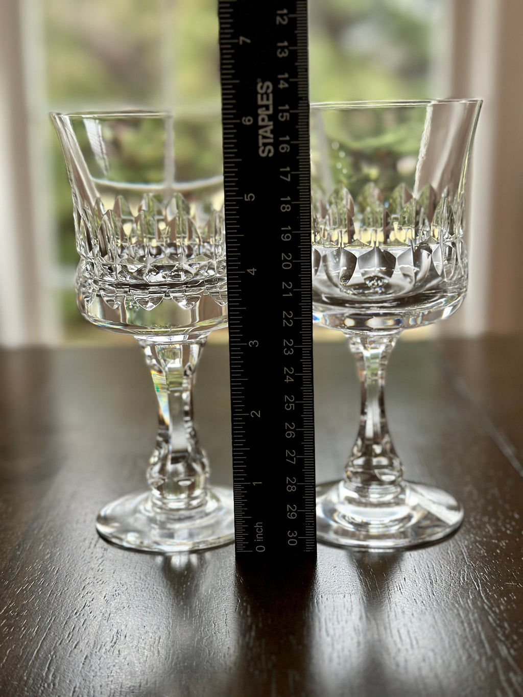 2 Kosta Boda Prince Wine Glasses