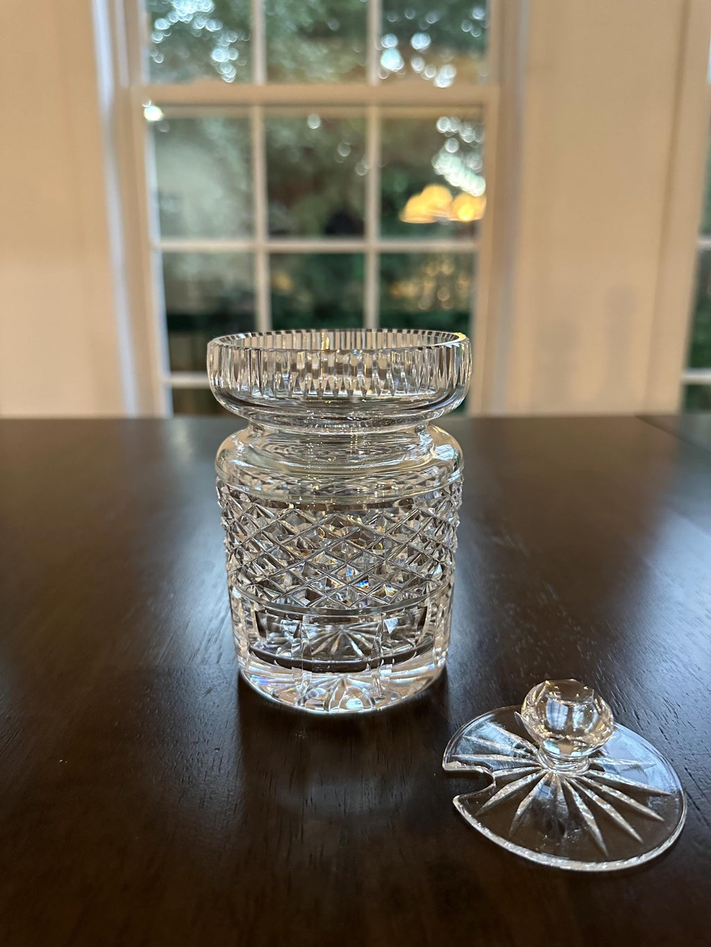 Waterford Alana Crystal Honey Jar Jelly Jam