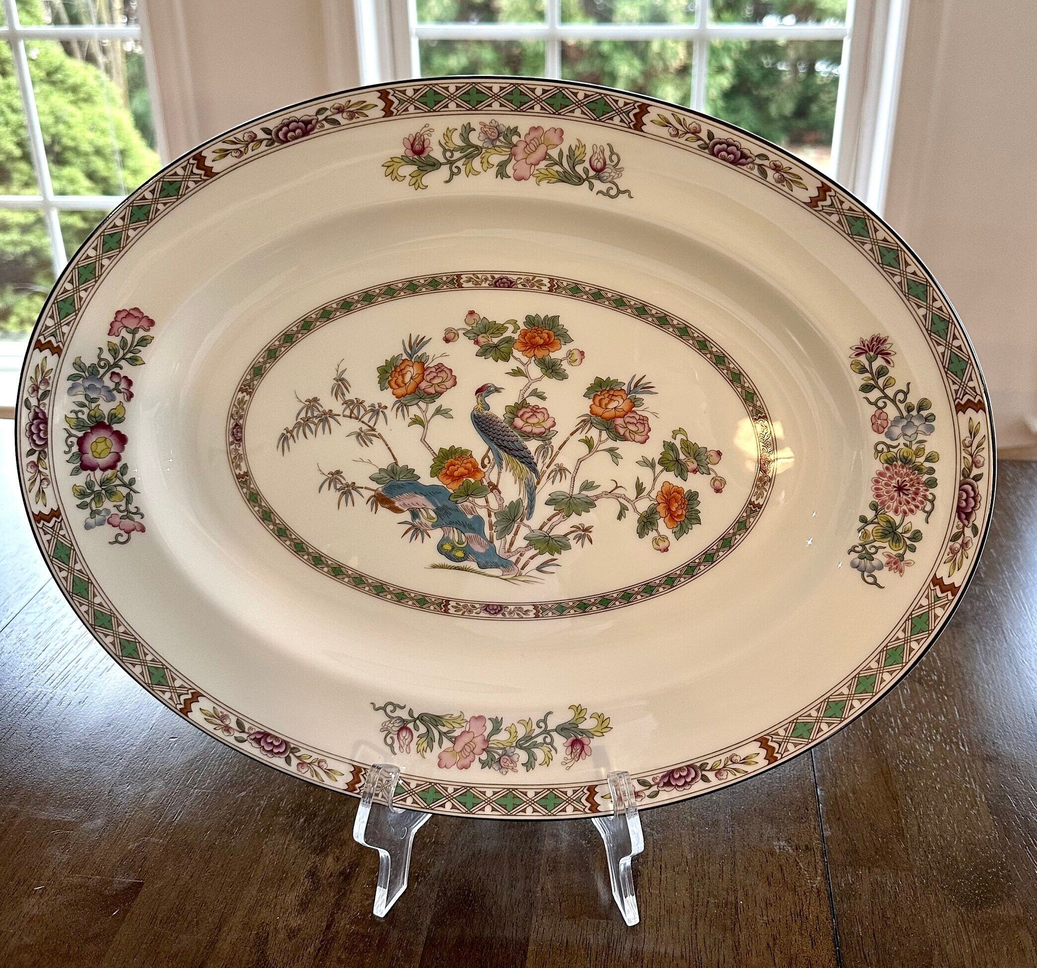 Wedgwood Kutani Crane Platter
