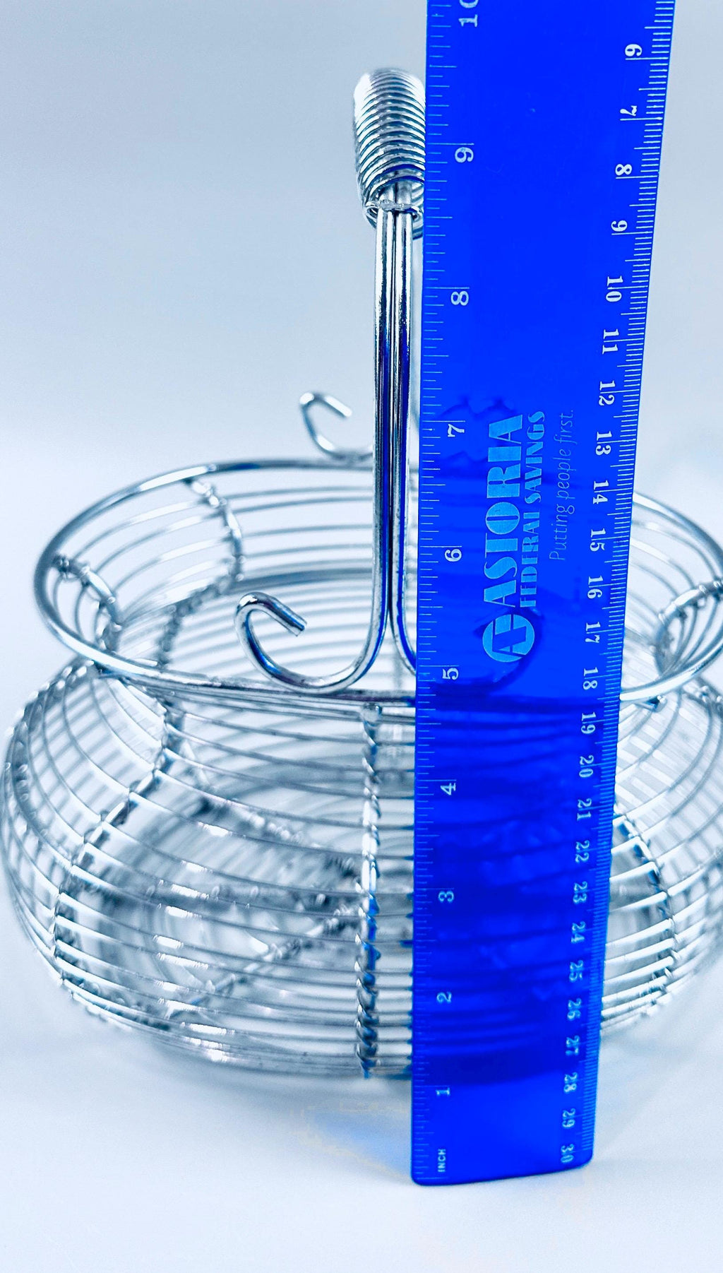 Vintage Wire Egg Basket