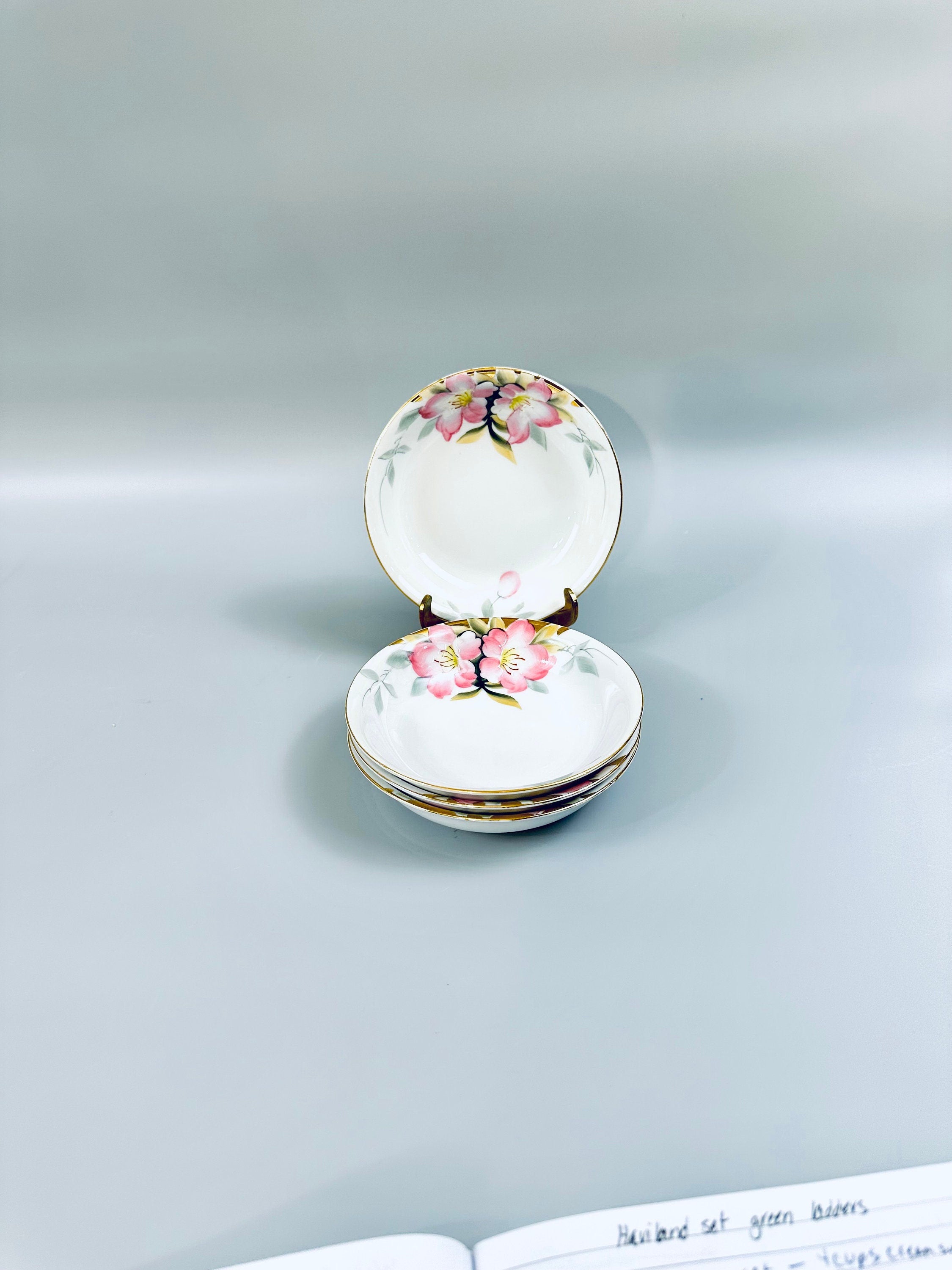 4 Noritake Azalea Fruit Bowls