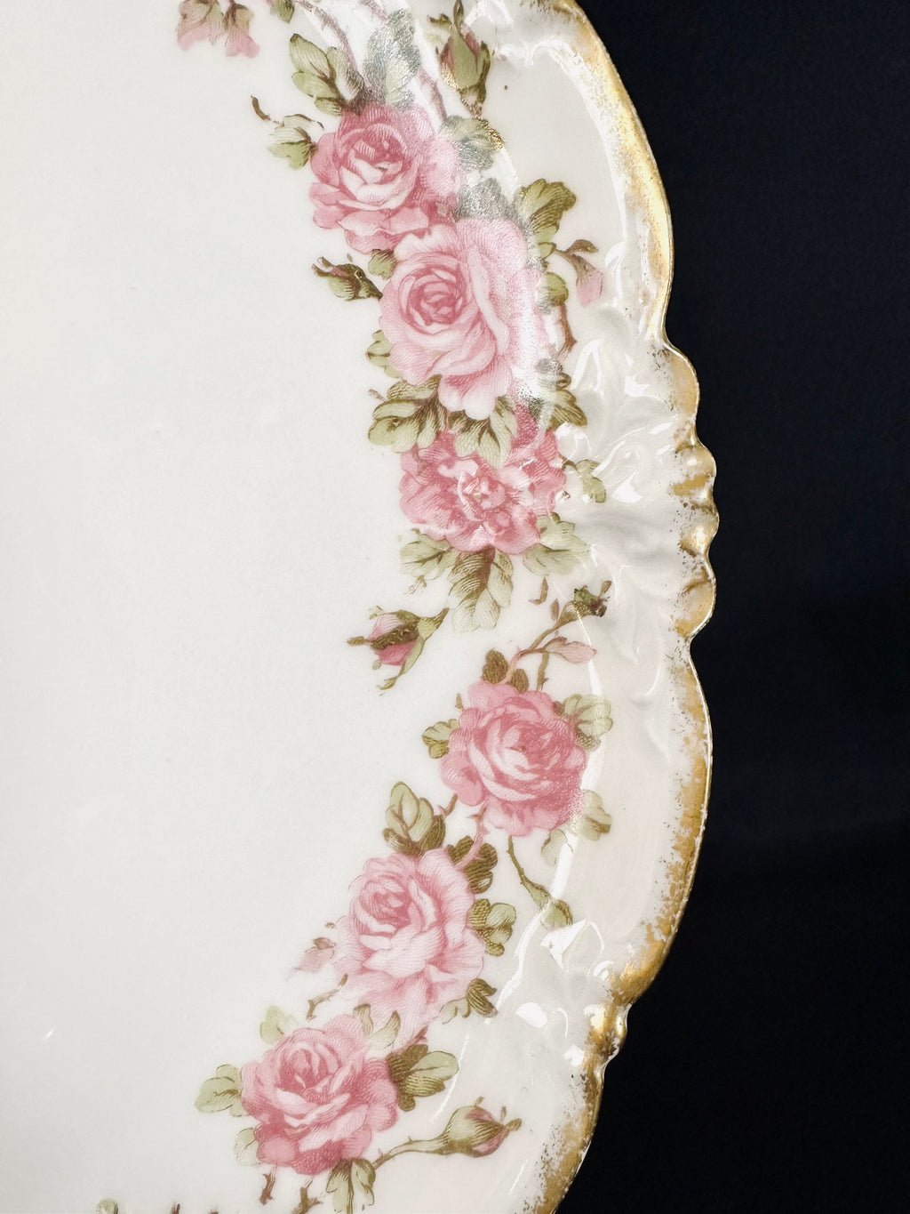 Limoges Cabinet Plate/ Round Platter/ Cake Plate