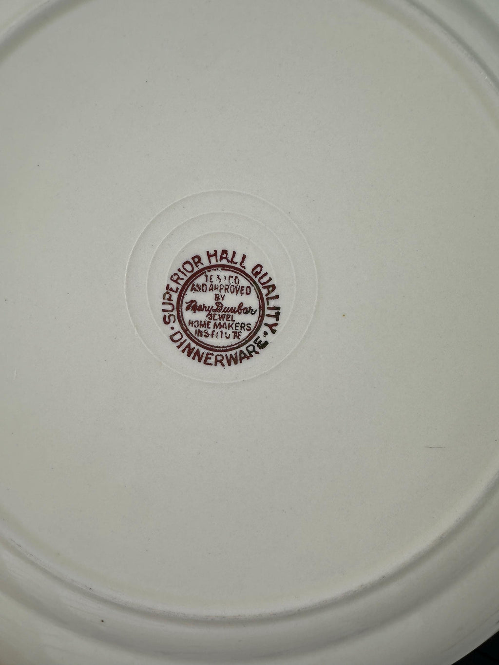 8 Hall Pottery Autumn Leaf Breakfast Plates