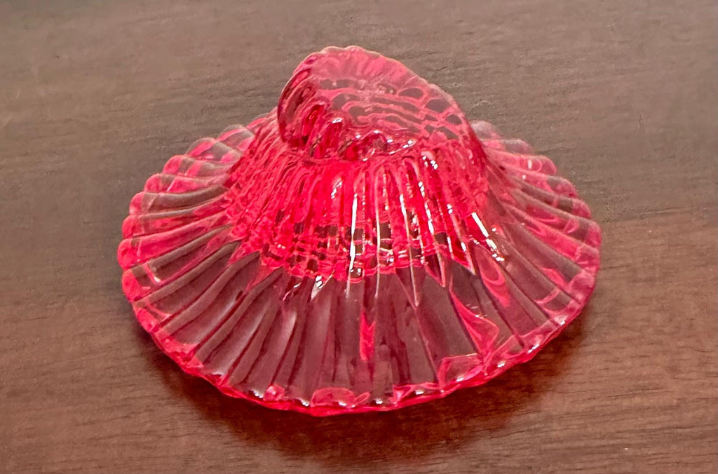 Pink Gerber Daisy Paperweight by Waterford Crystal