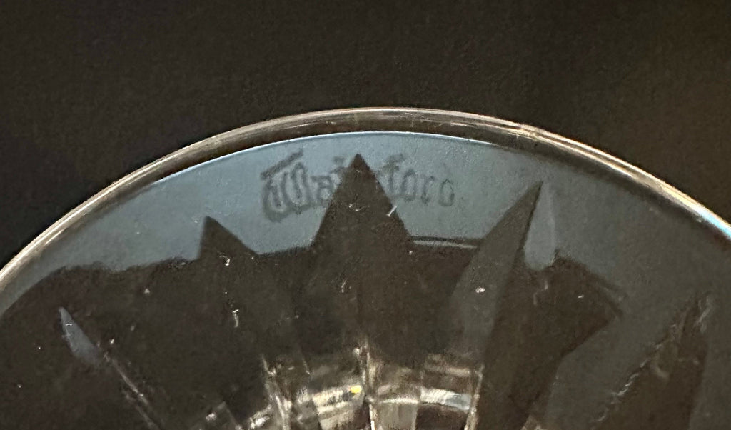 4 Waterford Crystal Lismore Claret Glasses
